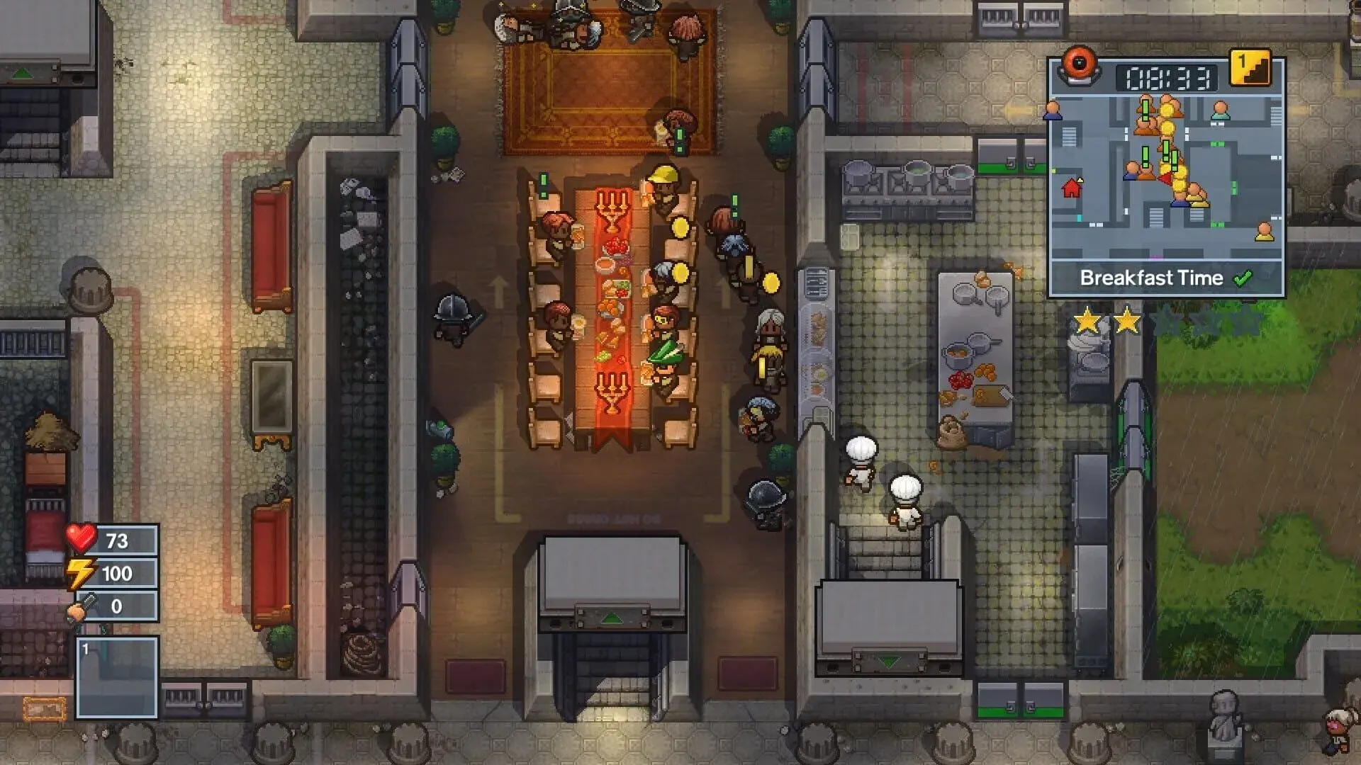 The Escapists 2: Dungeons and Duct Tape - główny screenshot z gry