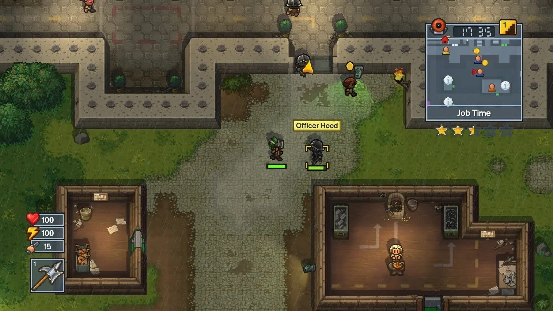 The Escapists 2: Dungeons and Duct Tape - świat gry, lokacja
