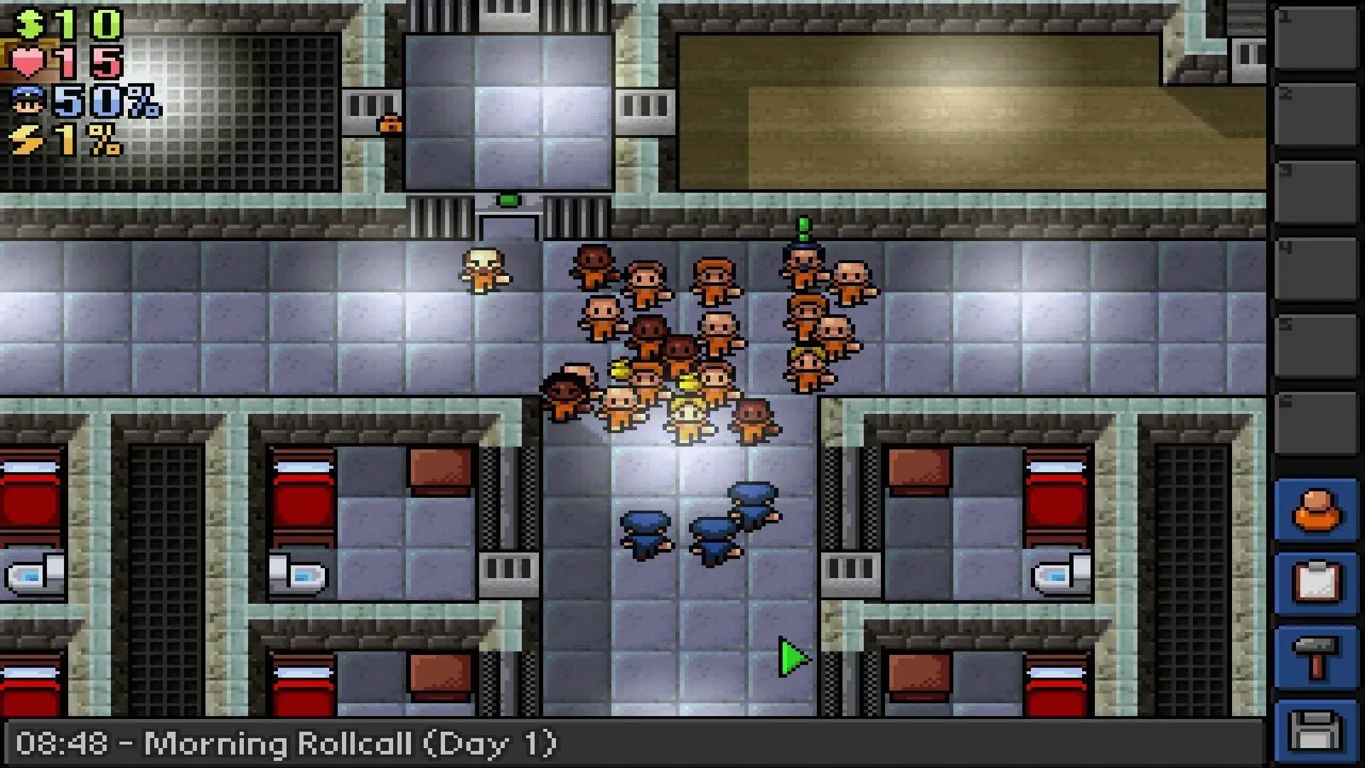 The Escapists: Alcatraz - główny screenshot z gry