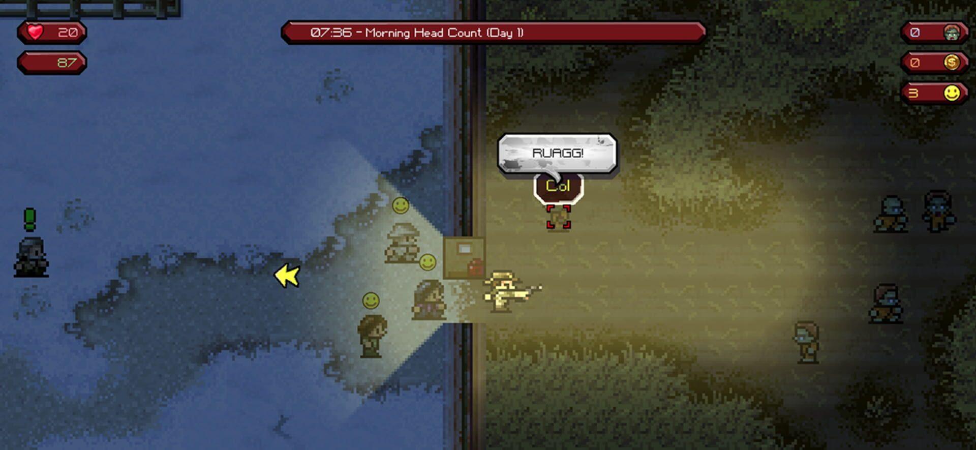 The Escapists: The Walking Dead - główny screenshot z gry