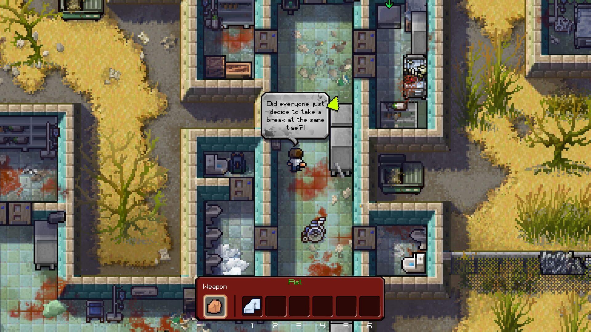 The Escapists: The Walking Dead - gameplay screenshot