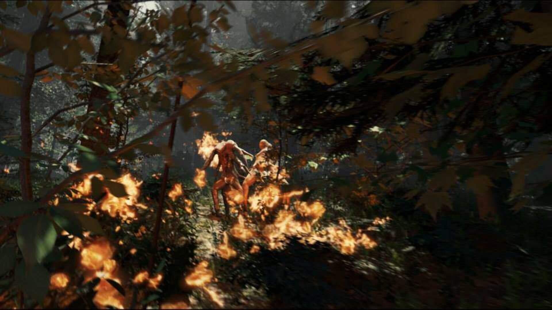 The Forest - akcja w grze