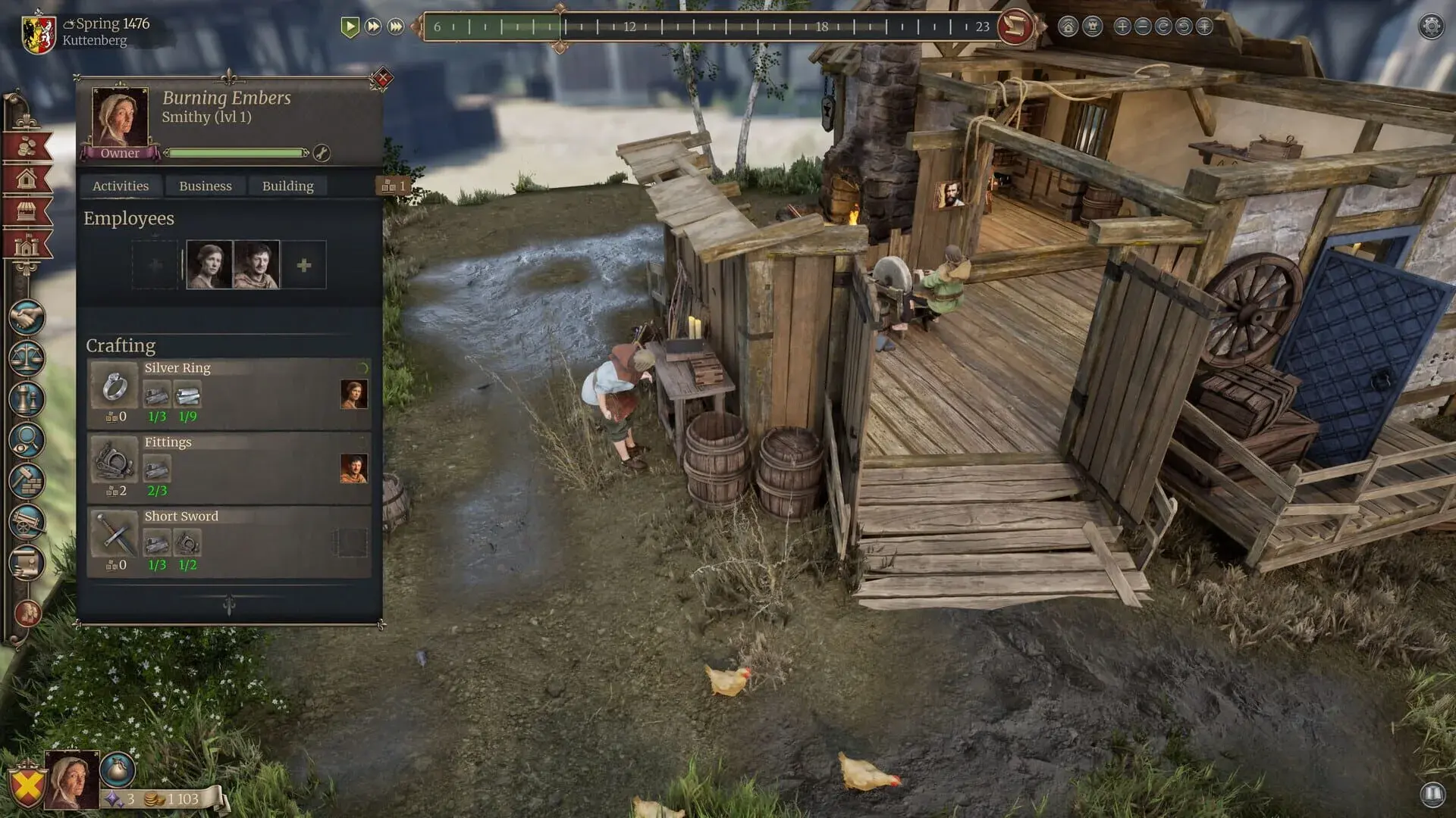The Guild 1 Remake: Europa 1410 - główny screenshot z gry