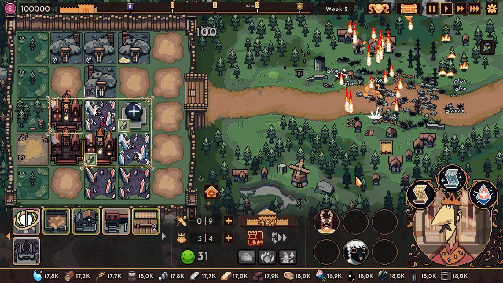 The King is Watching - główny screenshot z gry