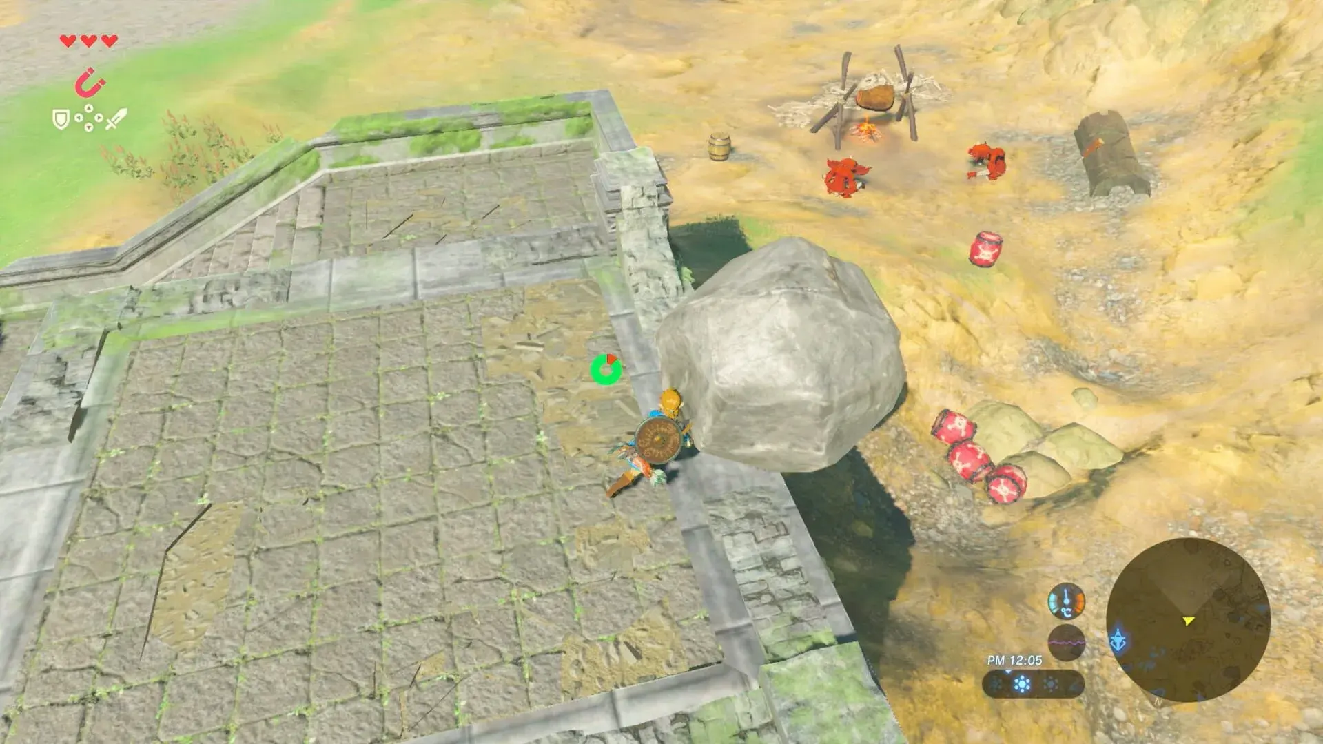 The Legend of Zelda: Breath of the Wild (Switch) - świat gry, lokacja