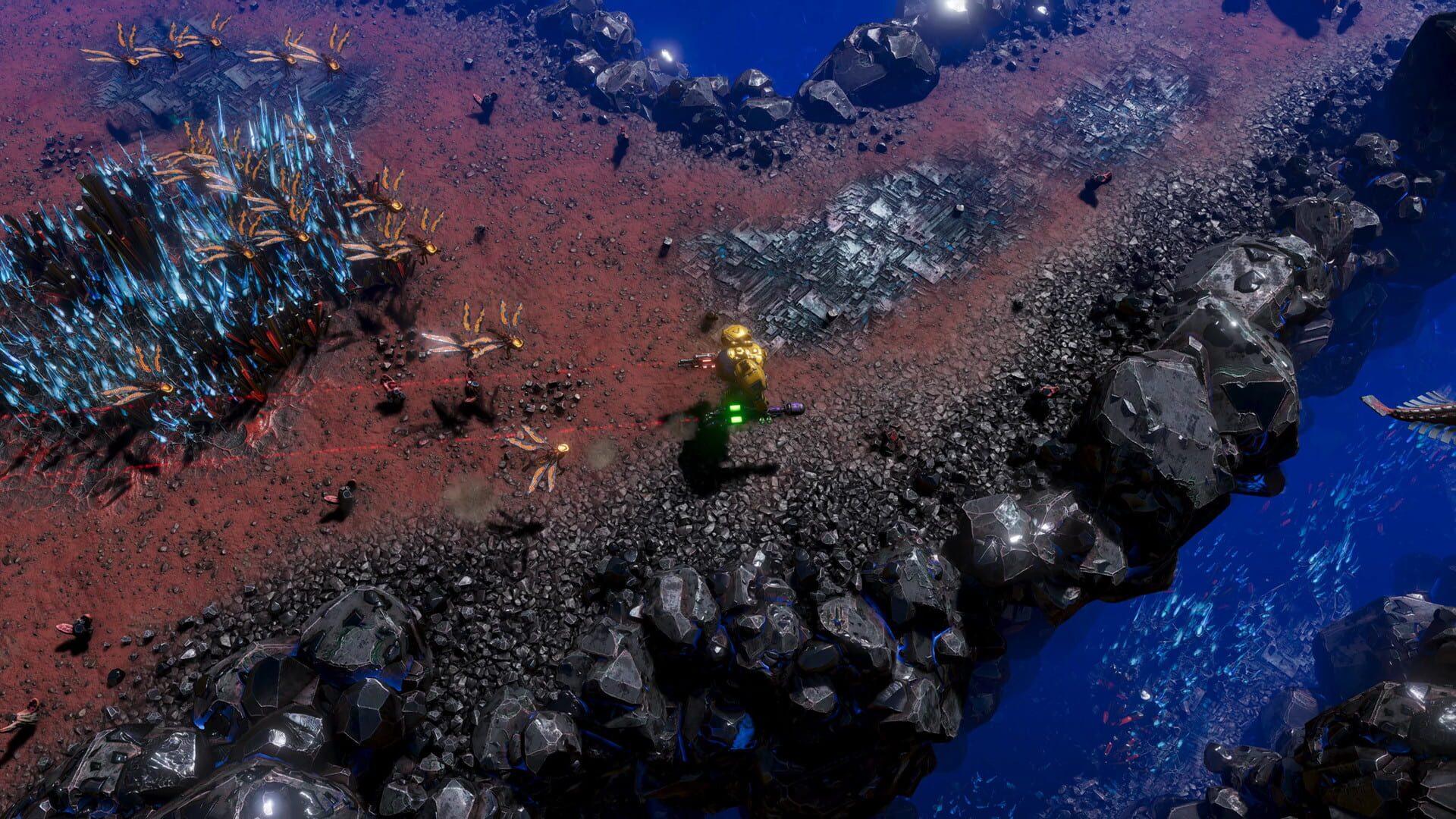 The Riftbreaker: Metal Terror - gameplay screenshot