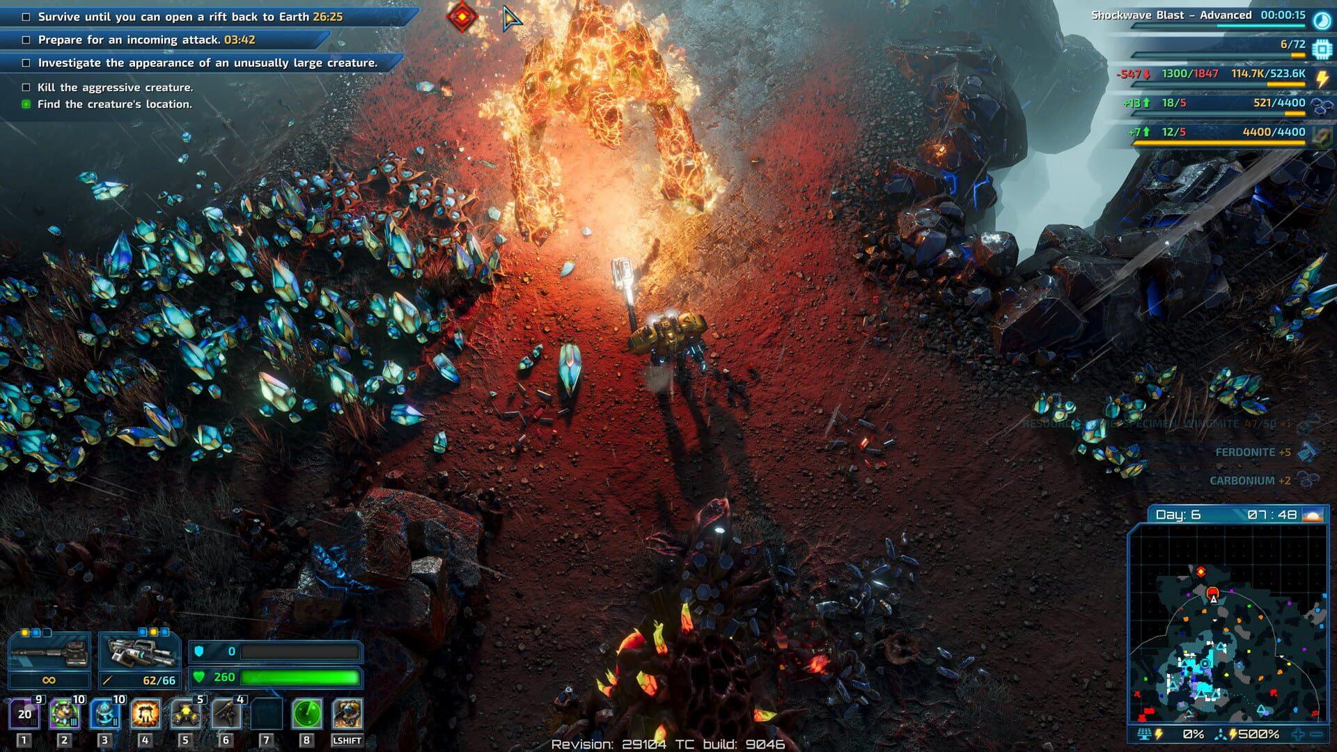 The Riftbreaker: Metal Terror - świat gry, lokacja