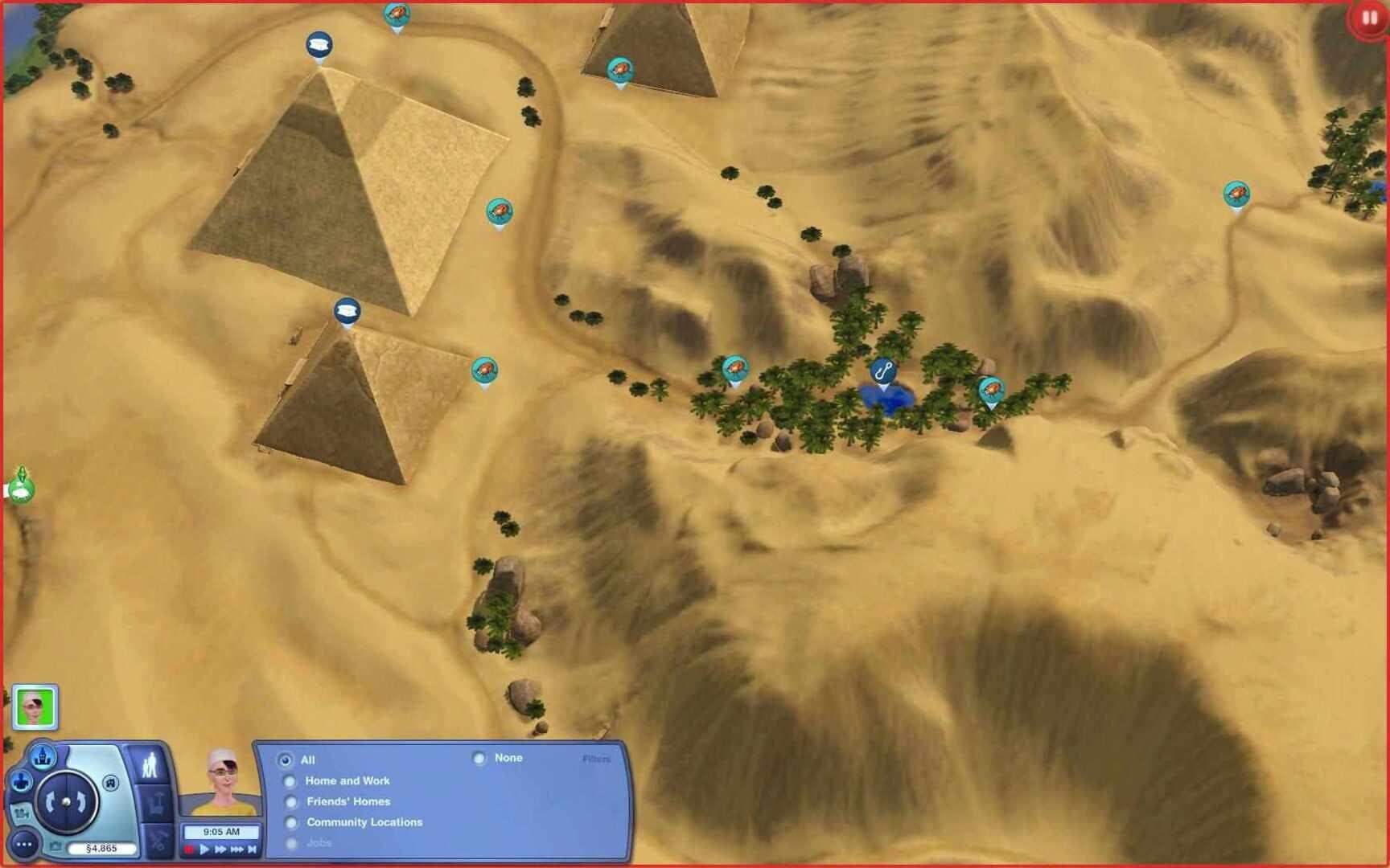 The Sims 3 - świat gry, lokacja