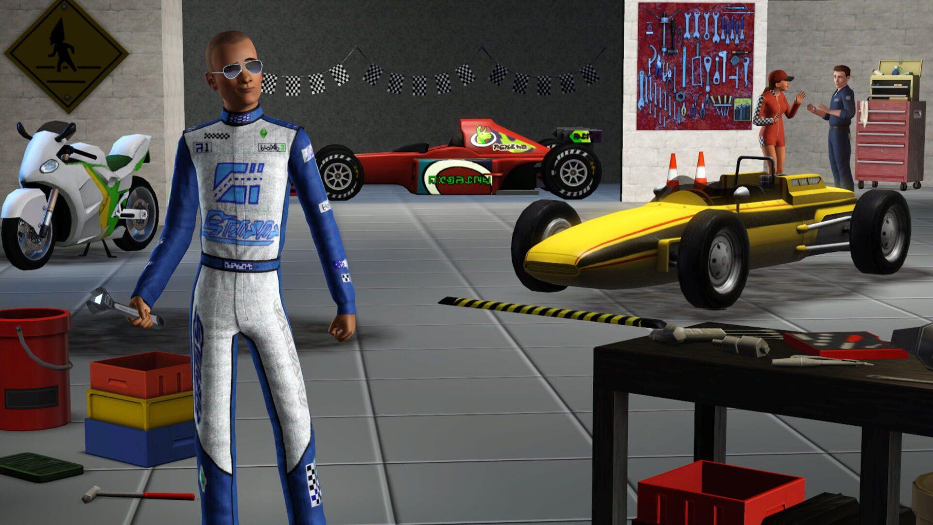 The Sims 3: Fast Lane Stuff - główny screenshot z gry