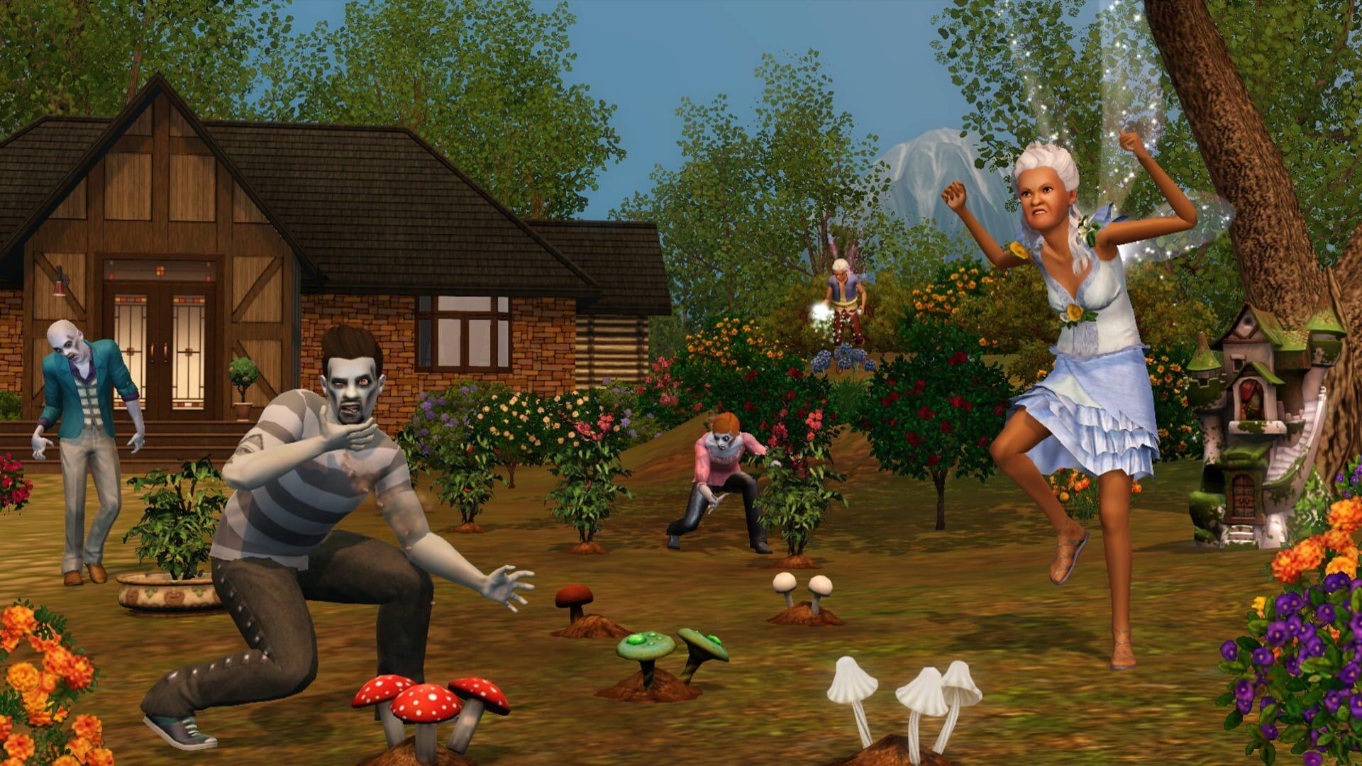 The Sims 3: Supernatural - główny screenshot z gry