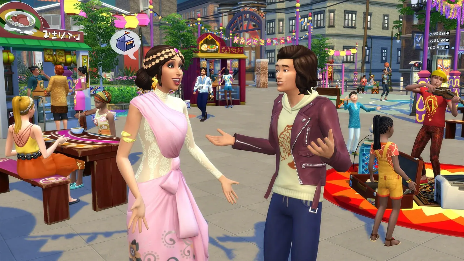 The Sims 4: City Living - obrazek z gry