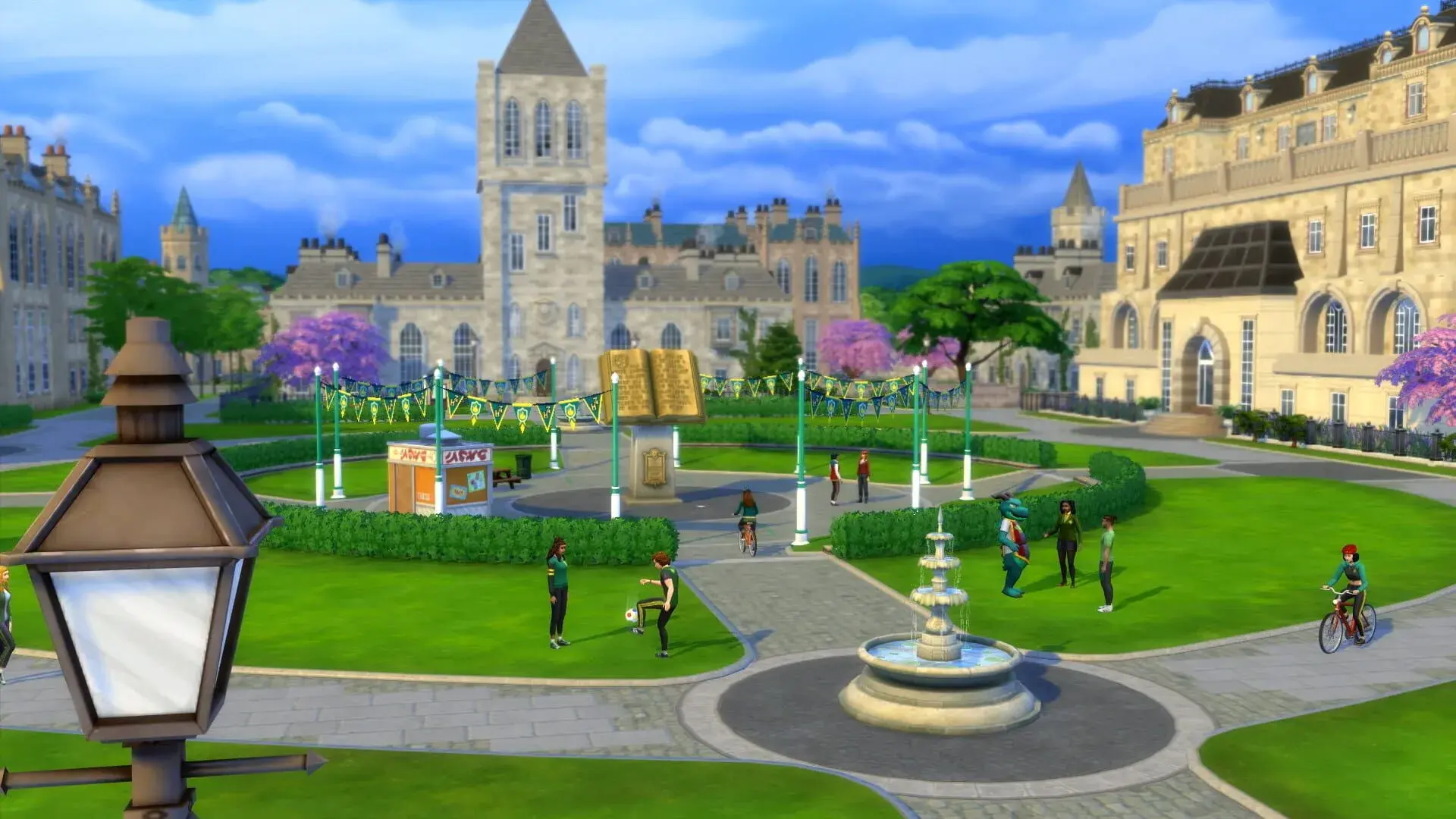 The Sims 4: Discover University - główny screenshot z gry