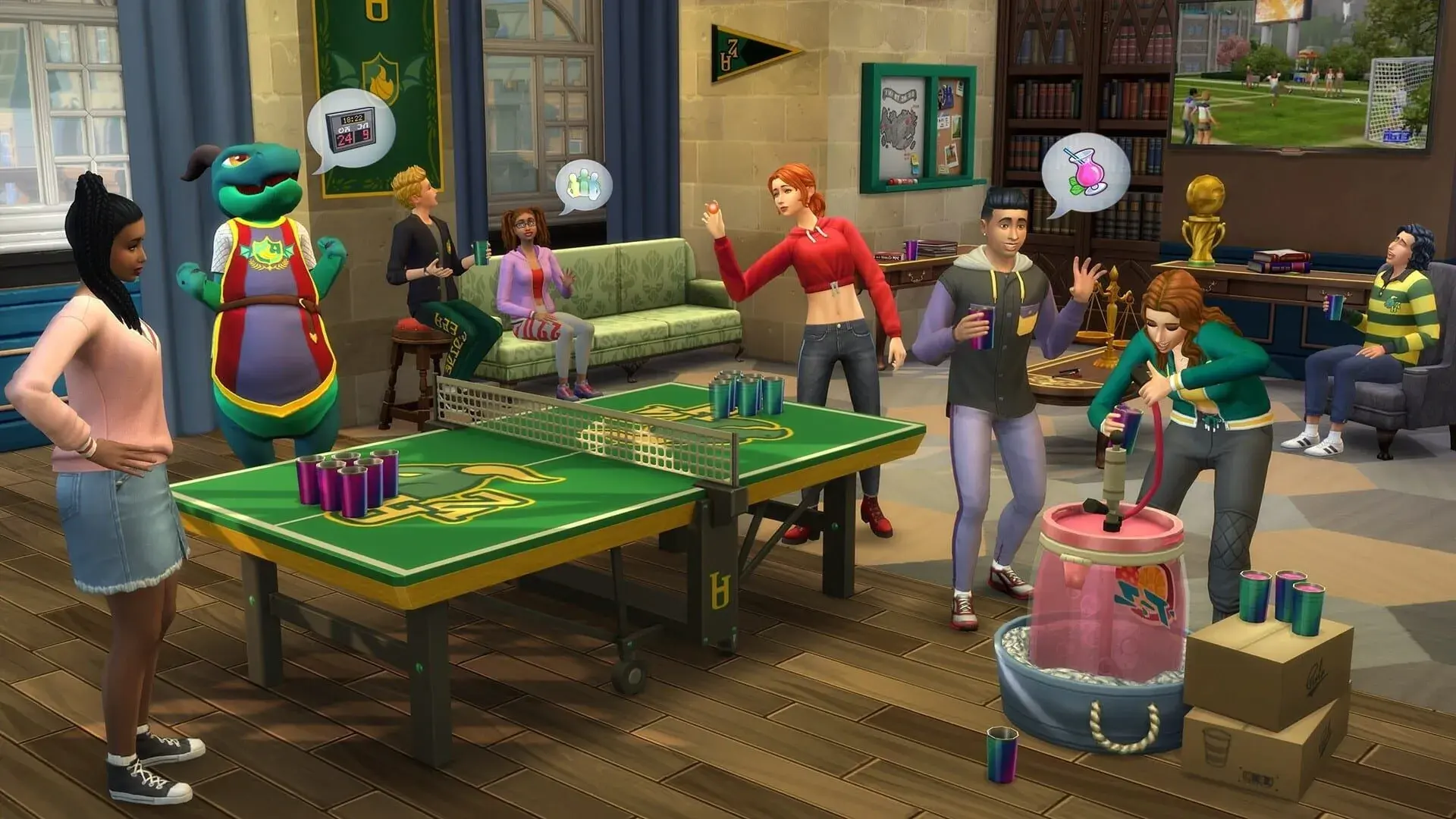 The Sims 4: Discover University - obrazek z gry