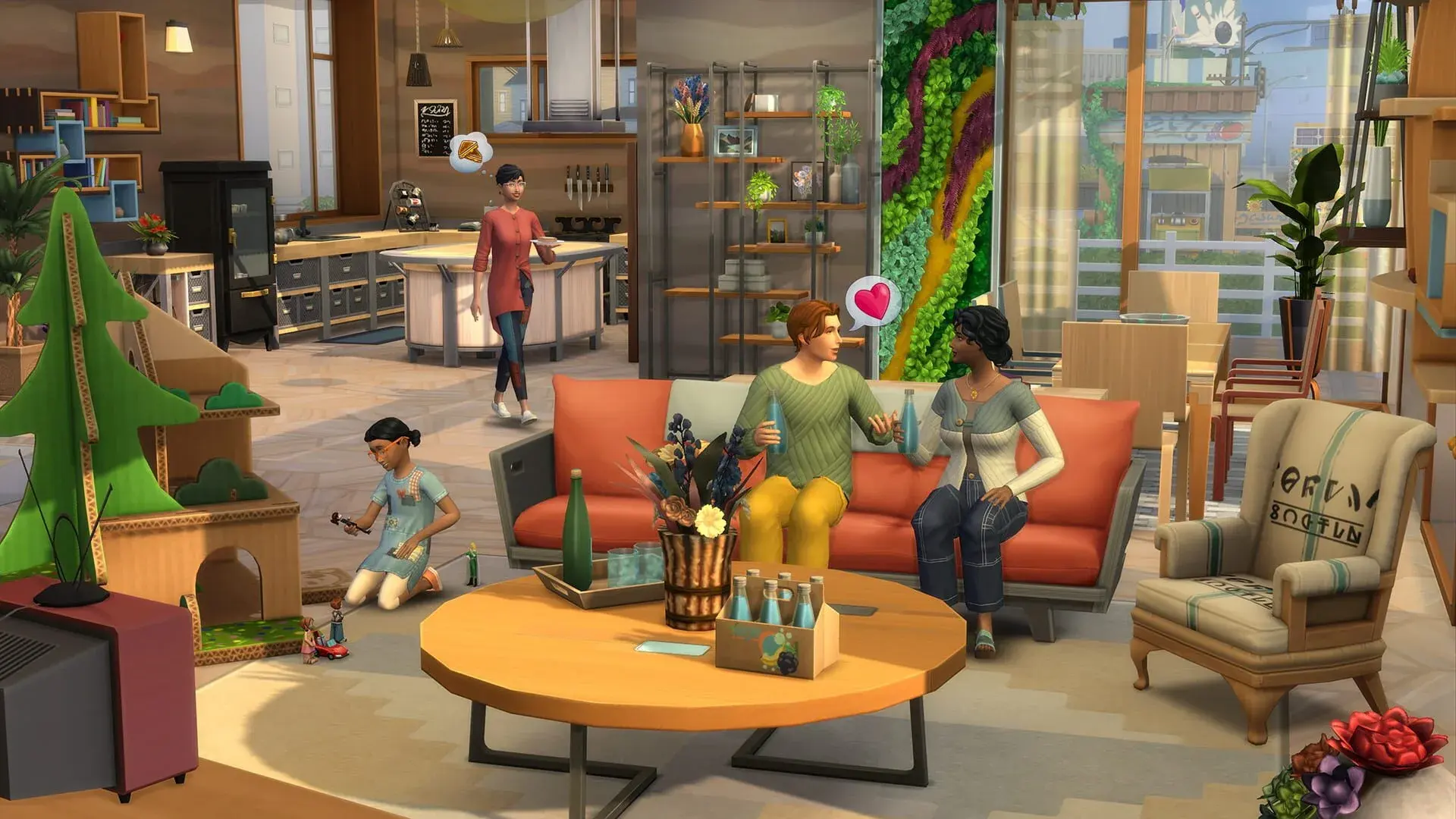 The Sims 4: Eco Lifestyle - świat gry, lokacja