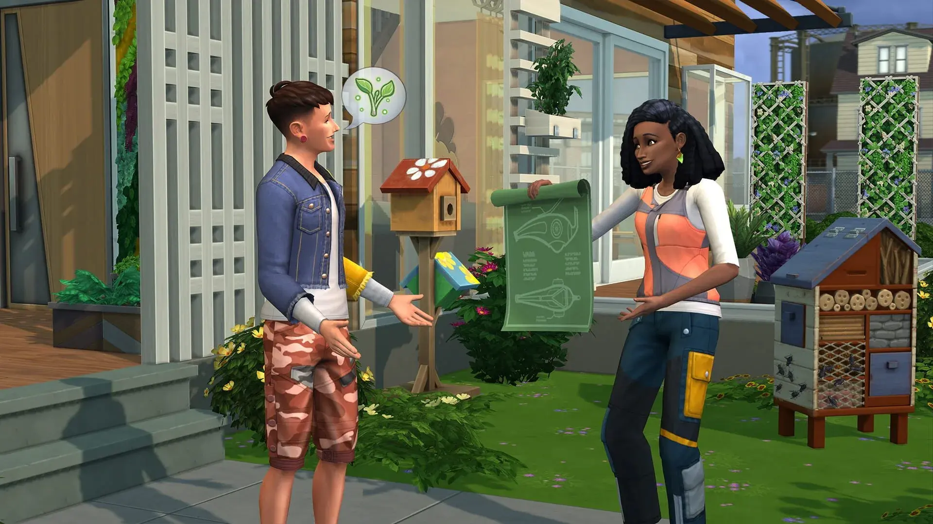 The Sims 4: Eco Lifestyle - obrazek z gry