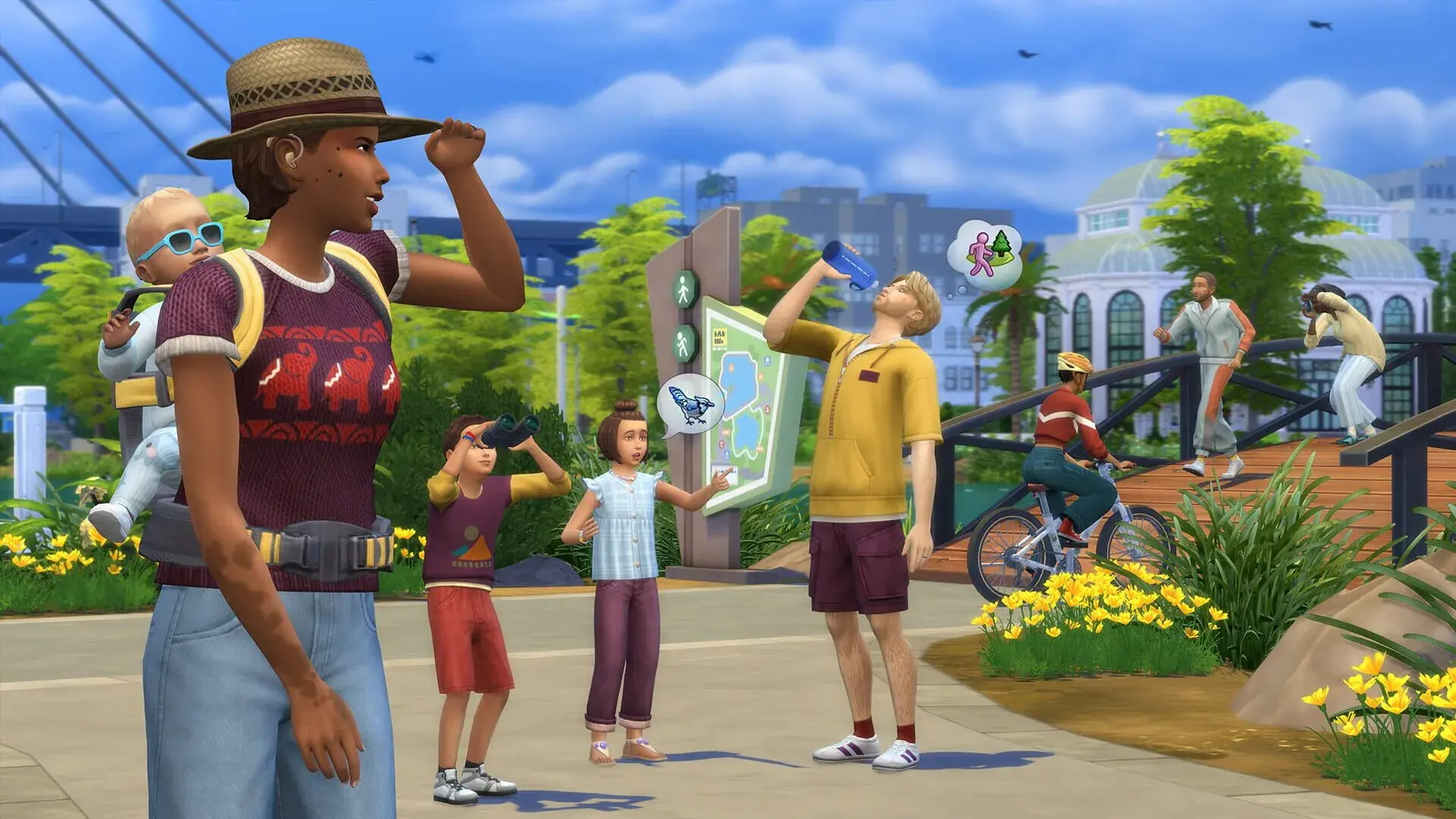 The Sims 4: Growing Together - główny screenshot z gry