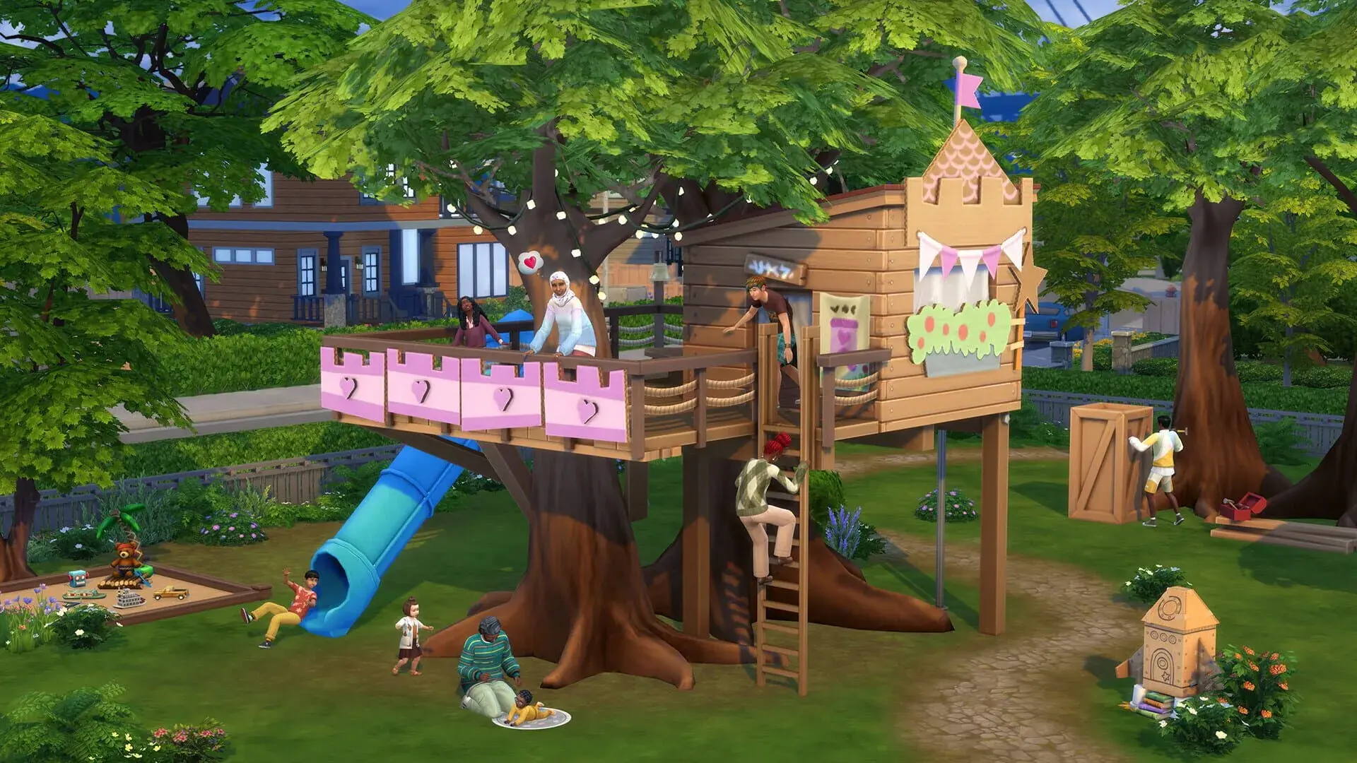 The Sims 4: Growing Together - gameplay screenshot