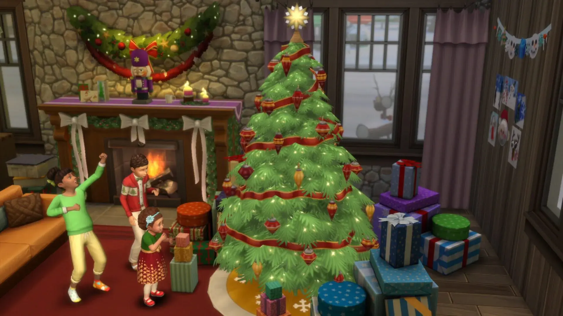 The Sims 4: Seasons - główny screenshot z gry