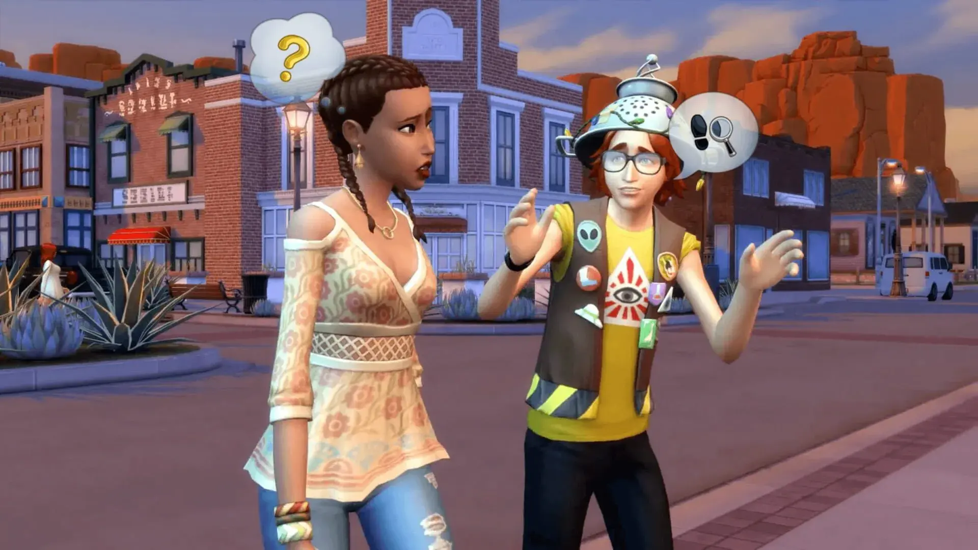 The Sims 4: StrangerVille - akcja w grze