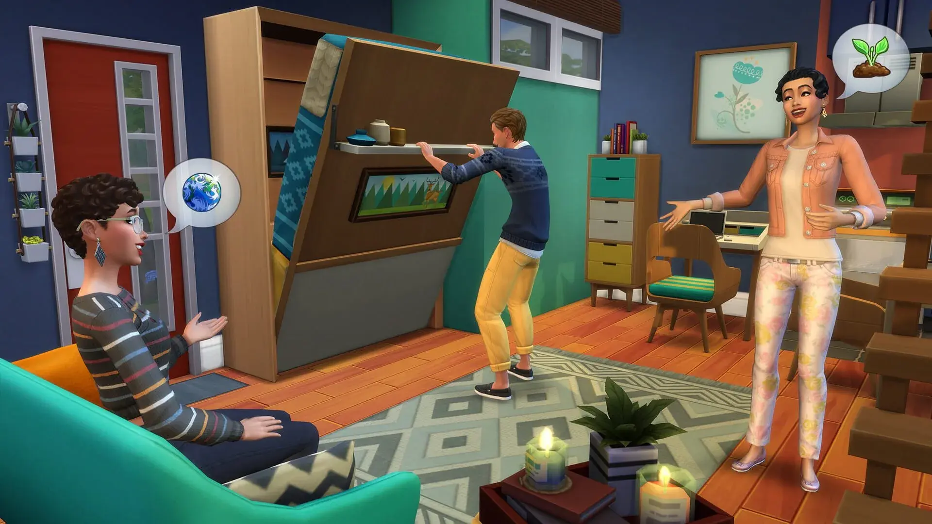 The Sims 4: Tiny Living Stuff (Xbox Series & PC) - świat gry, lokacja