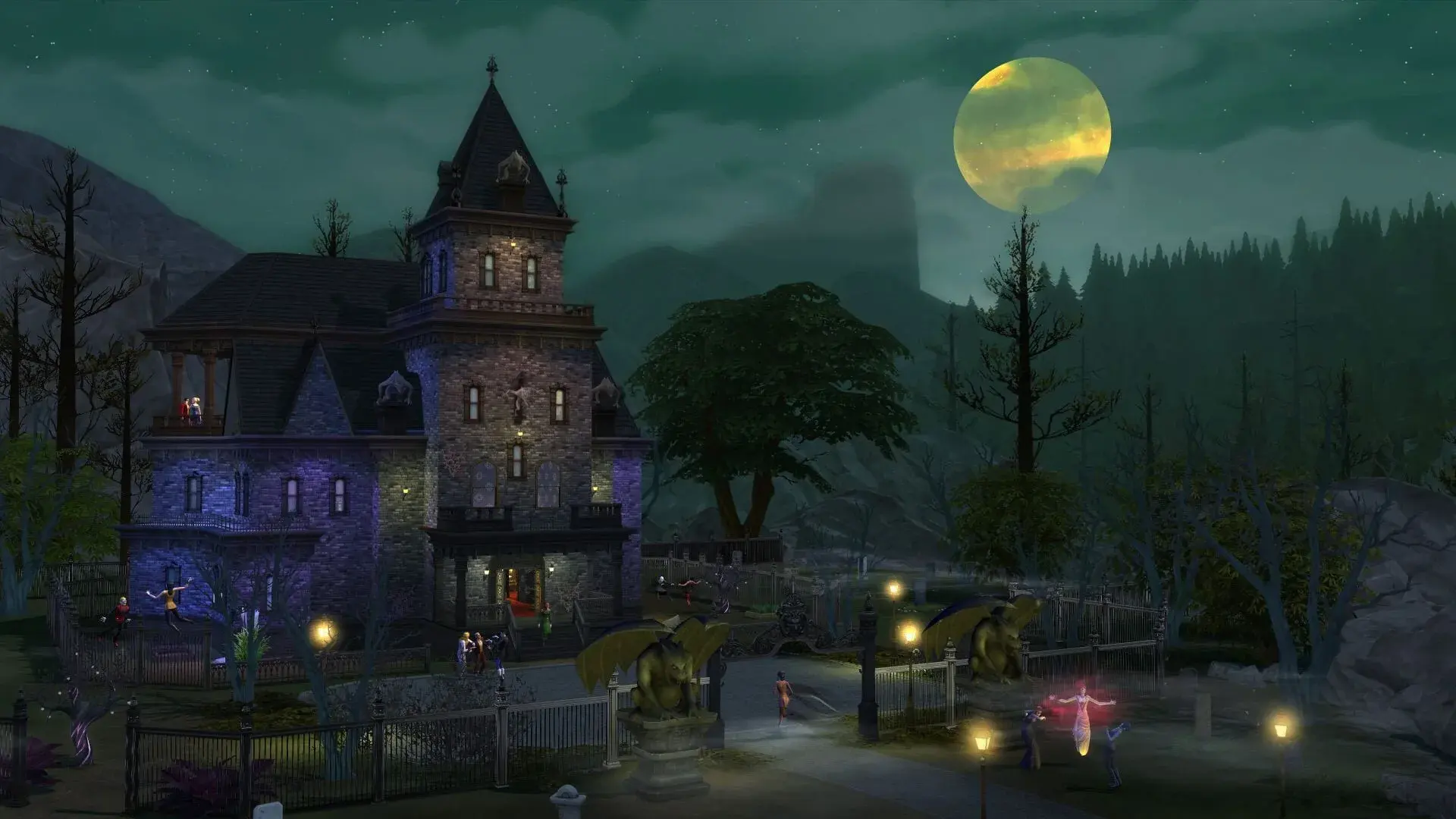 The Sims 4: Vampires - główny screenshot z gry