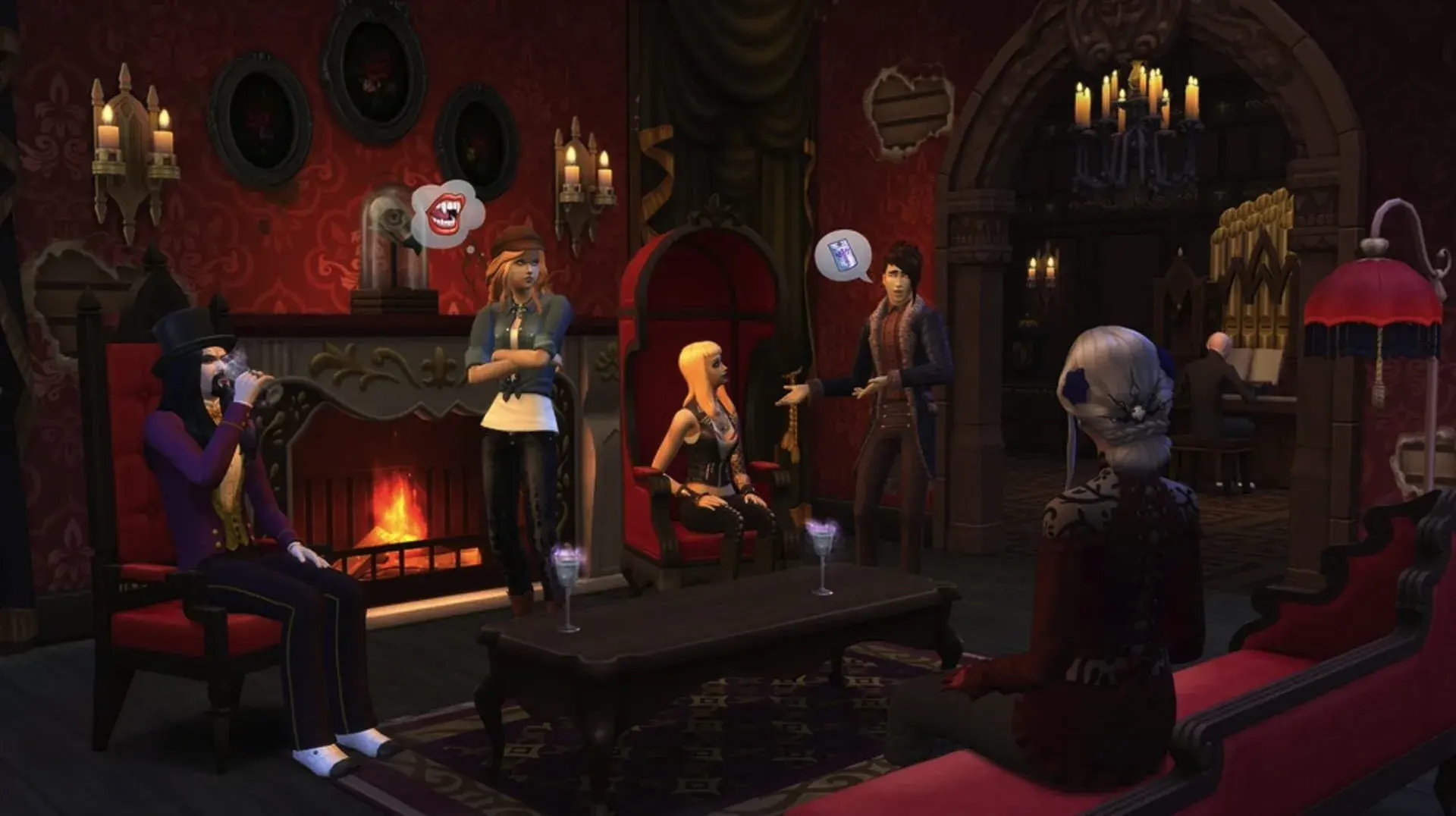 The Sims 4: Vampires - świat gry, lokacja