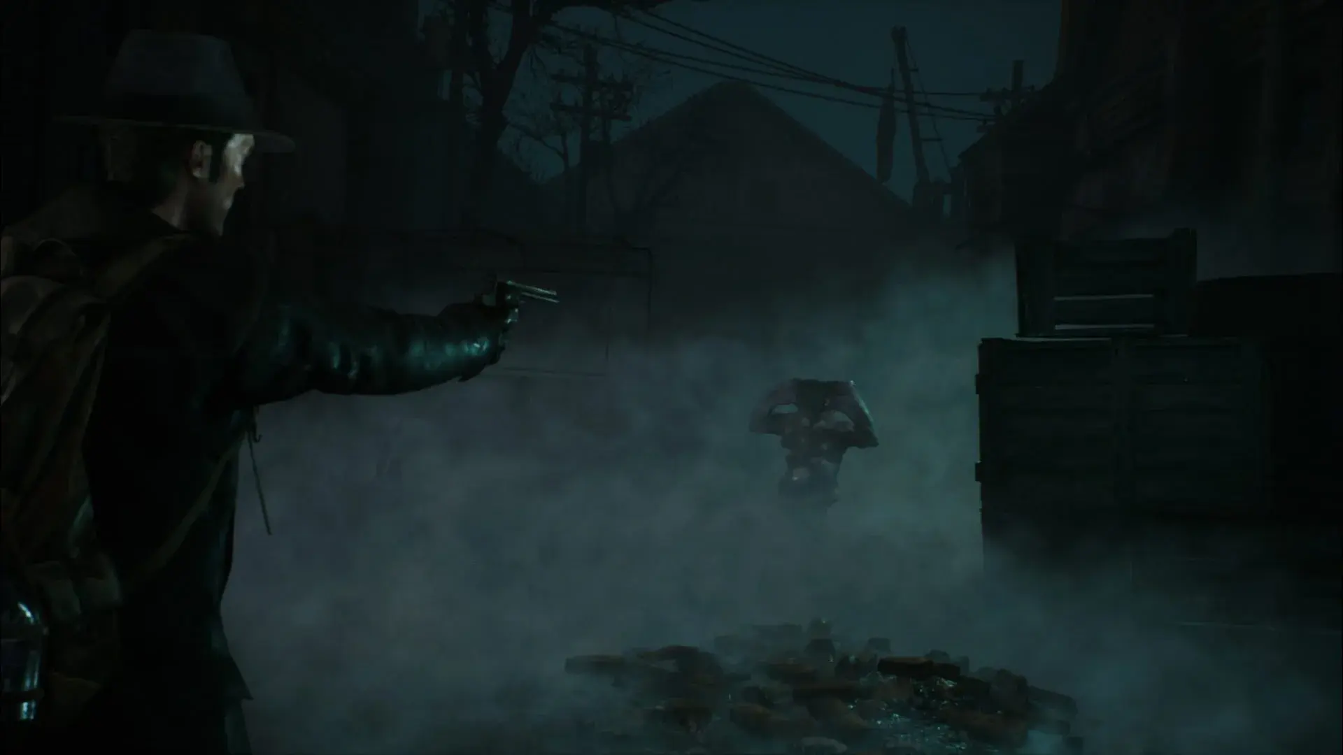 The Sinking City (Switch) - gameplay screenshot