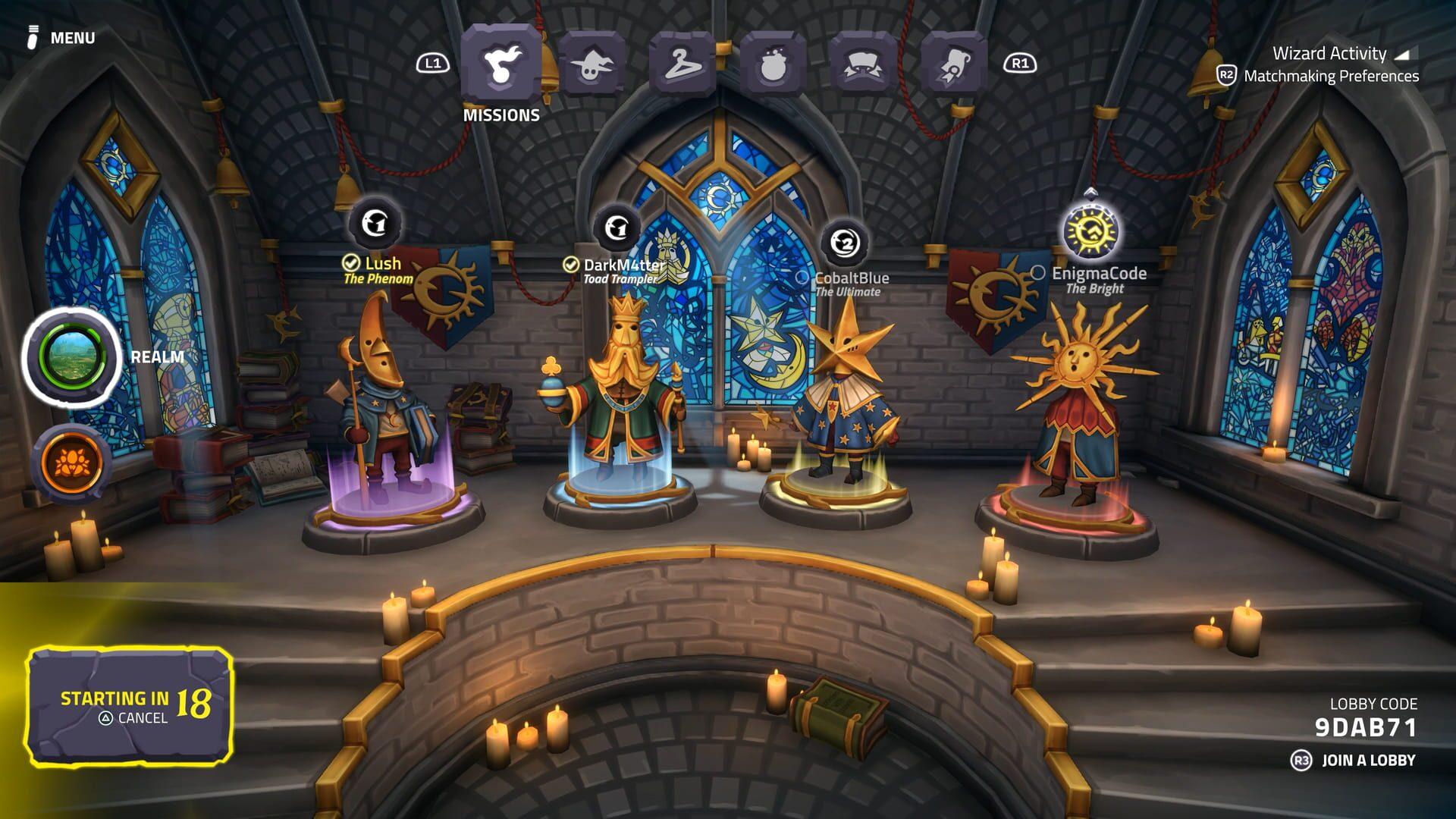 The Spell Brigade - akcja w grze