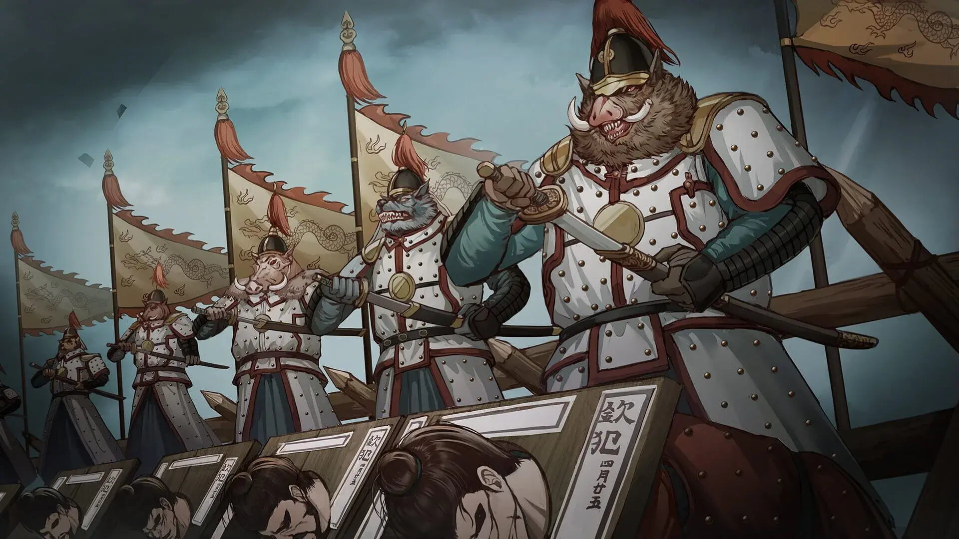 The Weeping Swan: Ten Days of the City's Fall - główny screenshot z gry