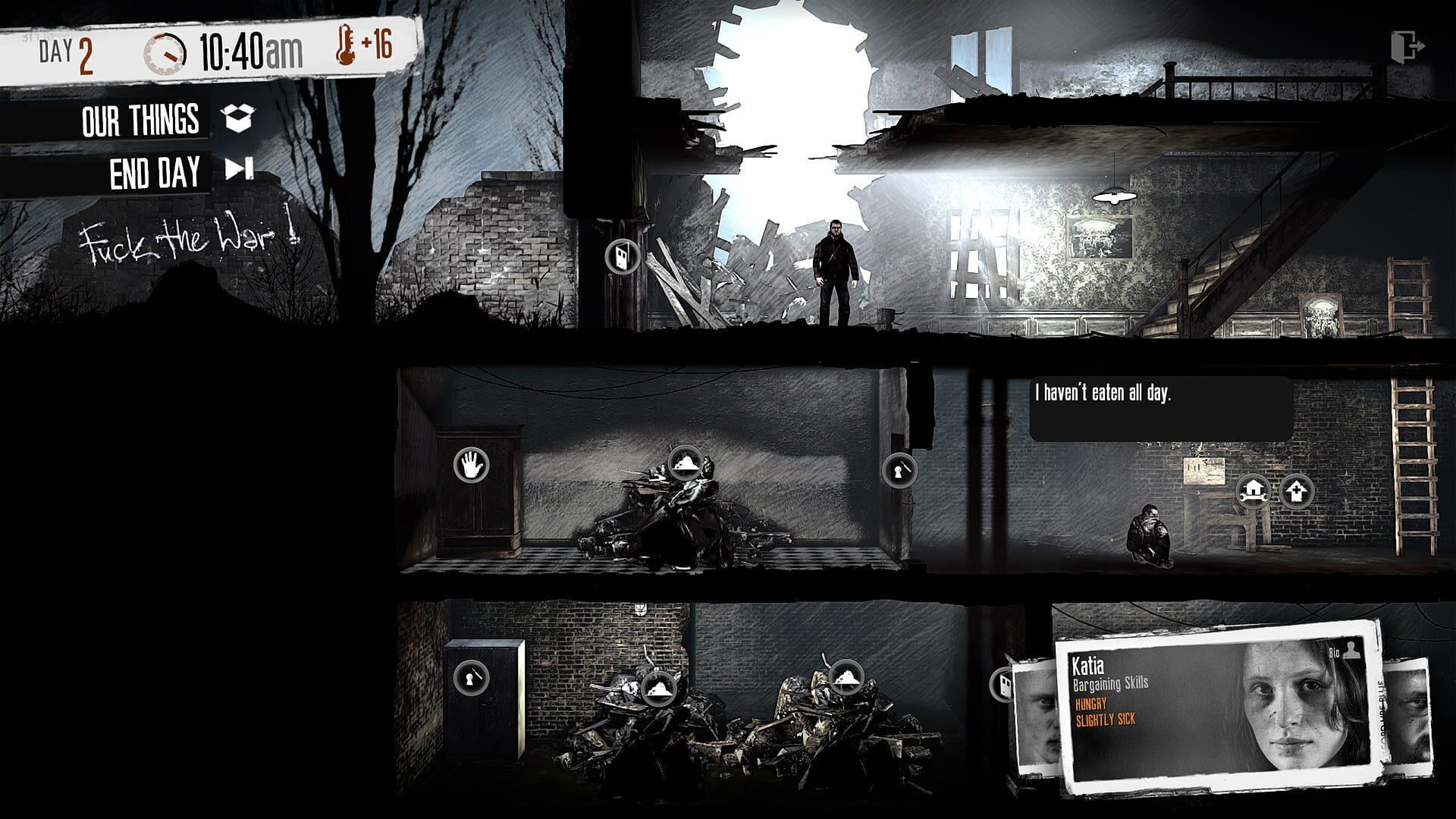 This War of Mine - gameplay screenshot