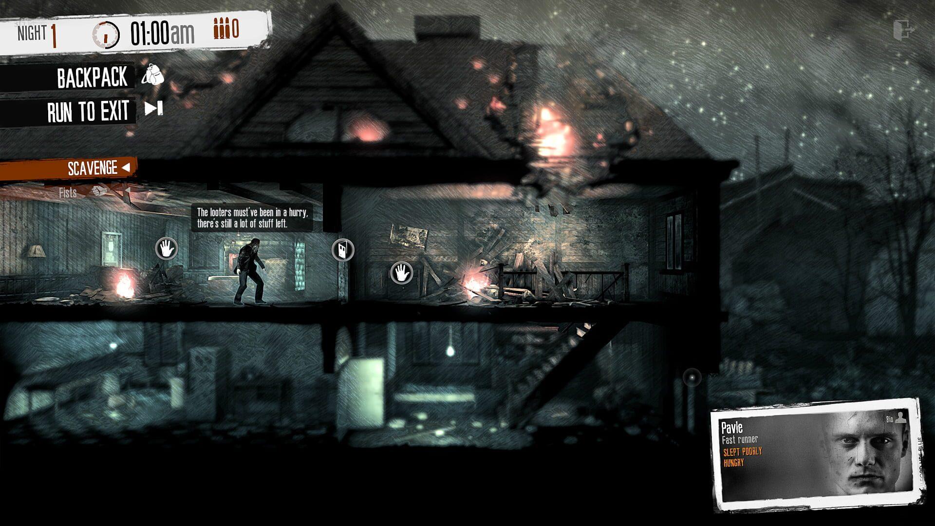 This War of Mine - świat gry, lokacja