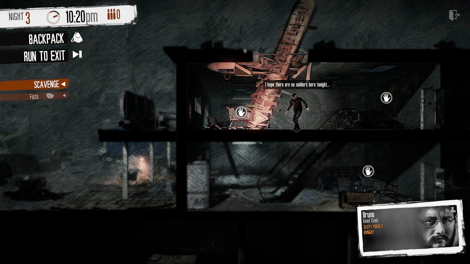 This War of Mine - screenshot wysokiej jakości