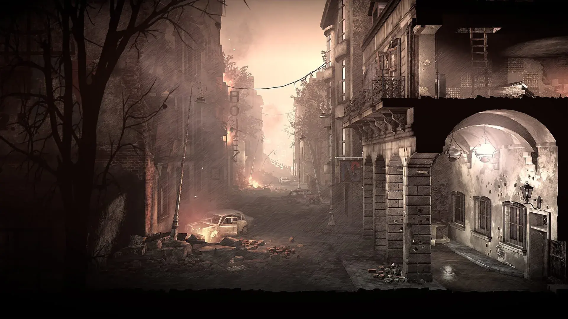 This War of Mine: Stories - The Last Broadcast - główny screenshot z gry