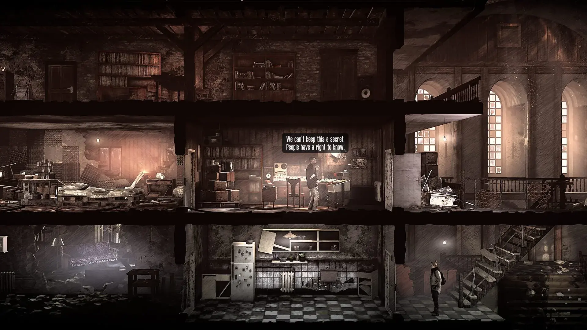 This War of Mine: Stories - The Last Broadcast - akcja w grze