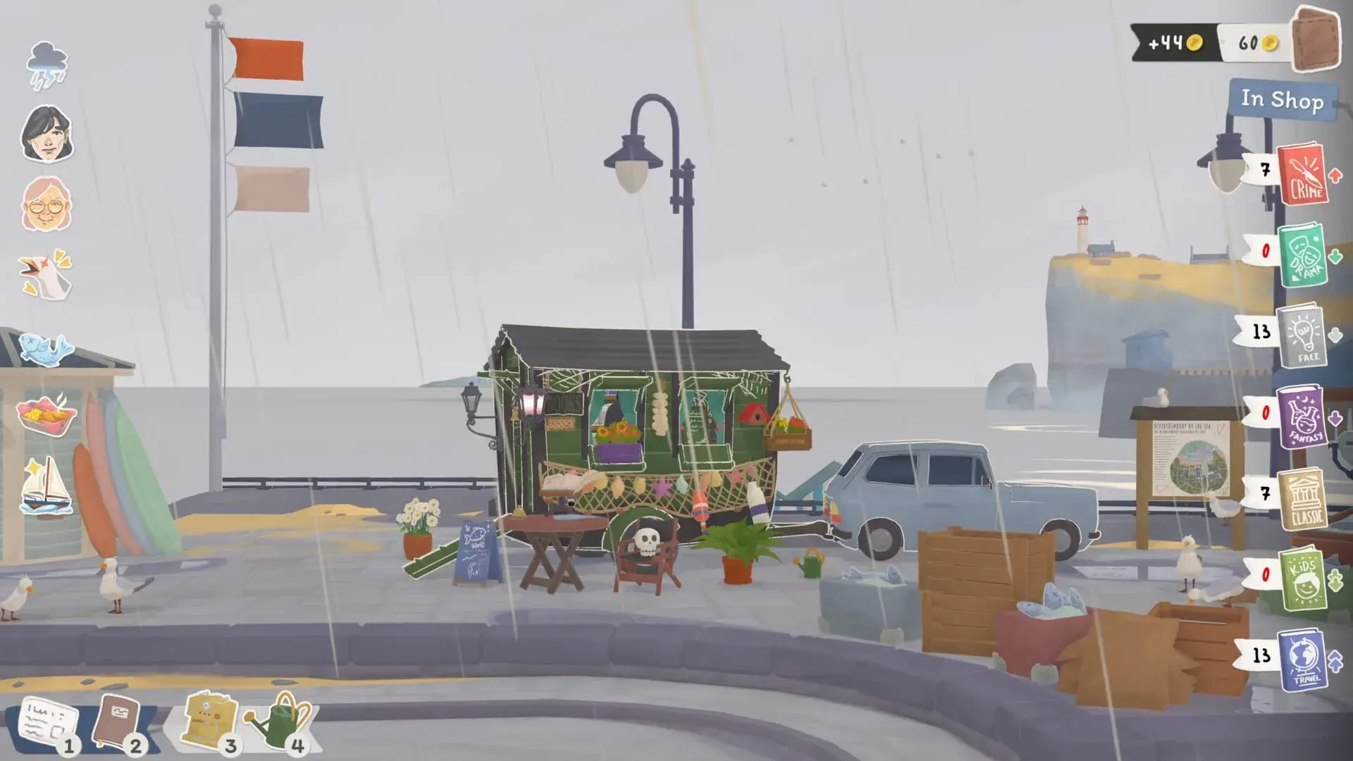 Tiny Bookshop (PS5) - akcja w grze