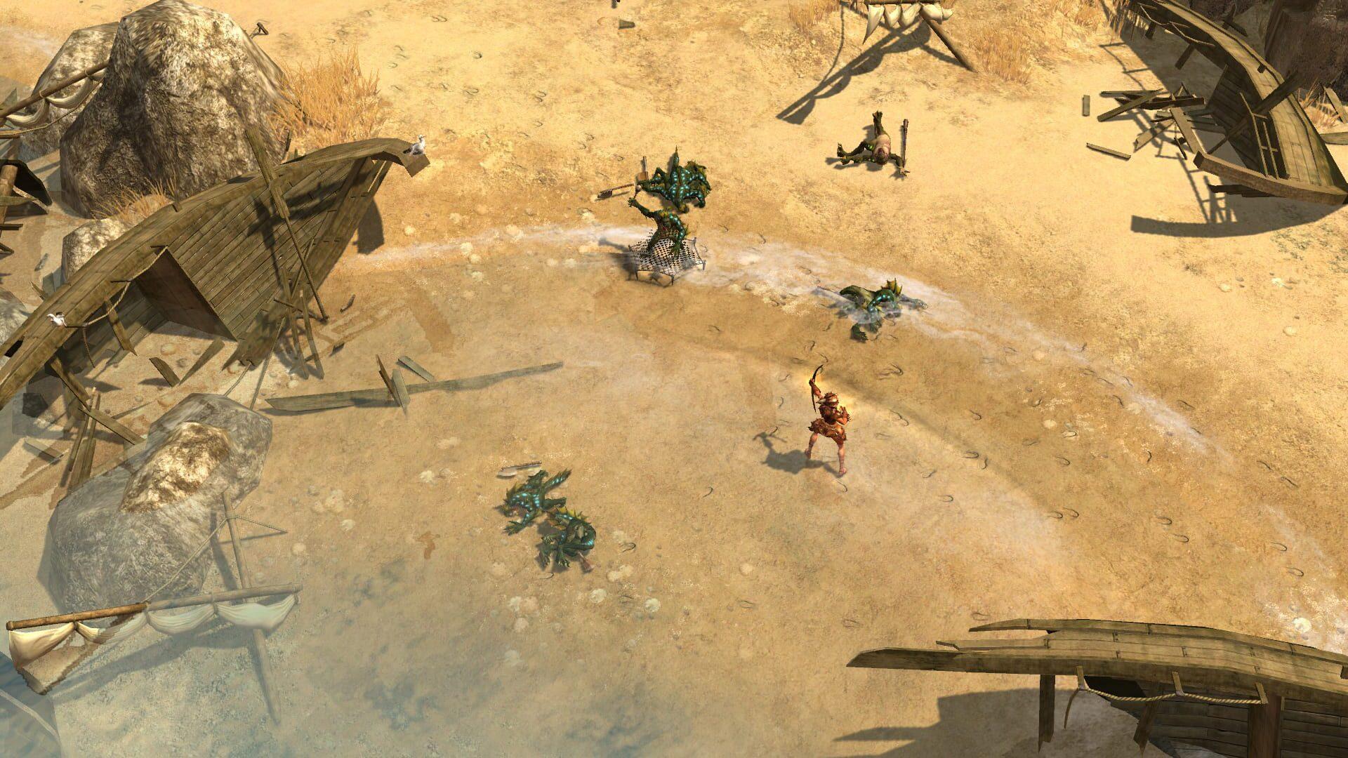 Titan Quest Anniversary Edition - świat gry, lokacja