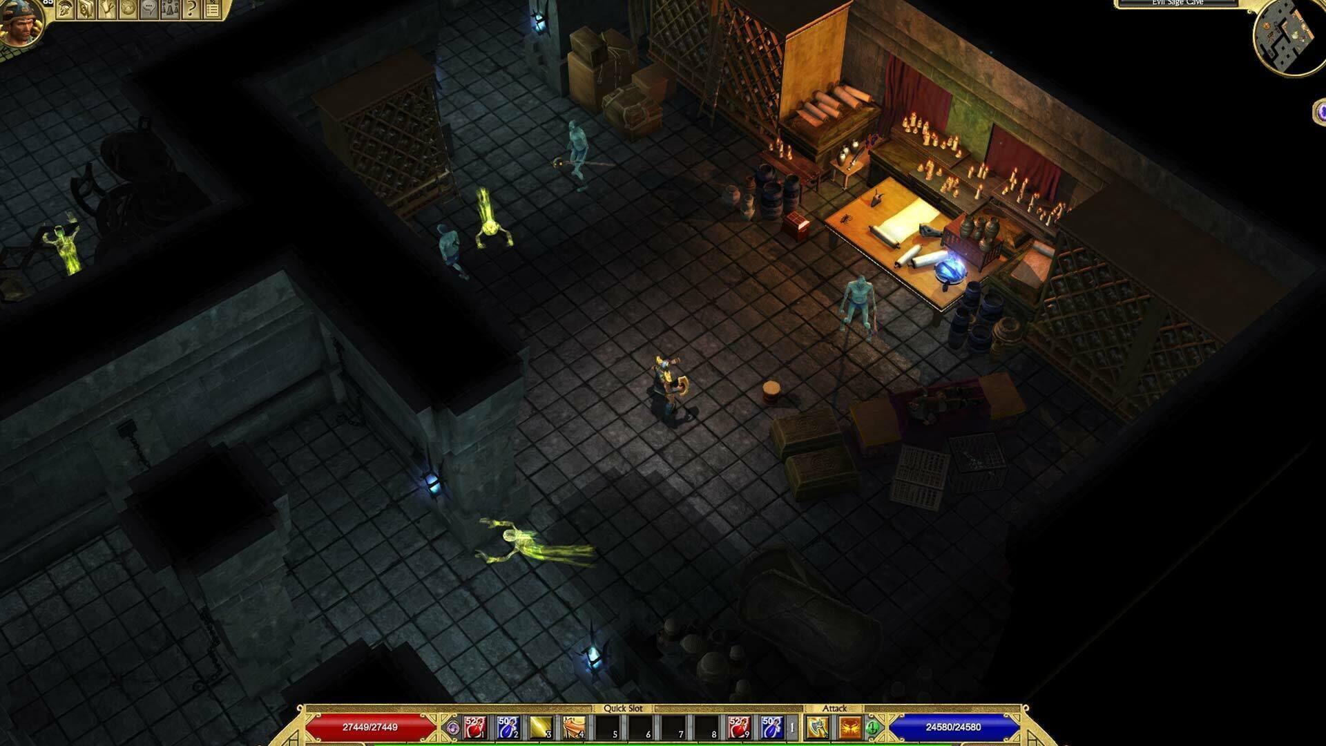 Titan Quest: Eternal Embers - akcja w grze