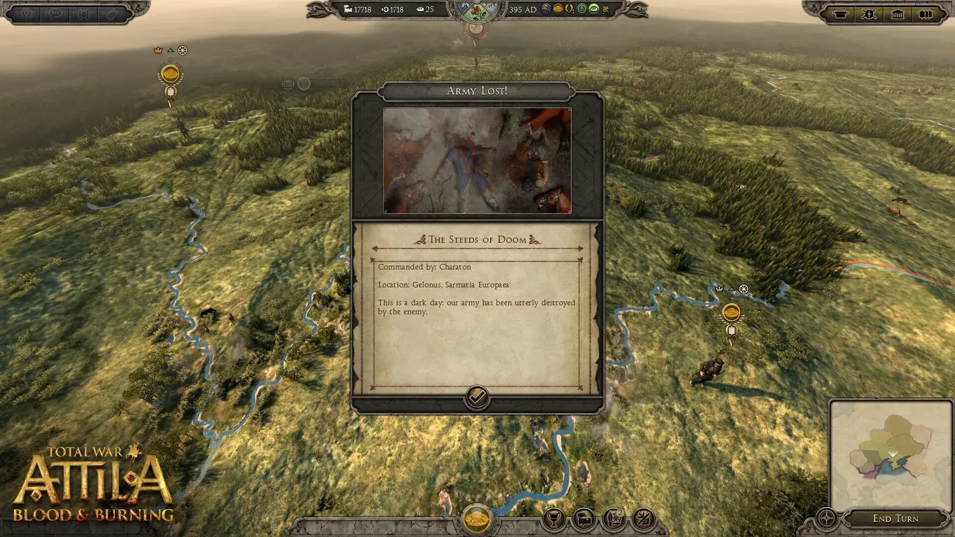 Total War: Attila - Blood & Burning - główny screenshot z gry