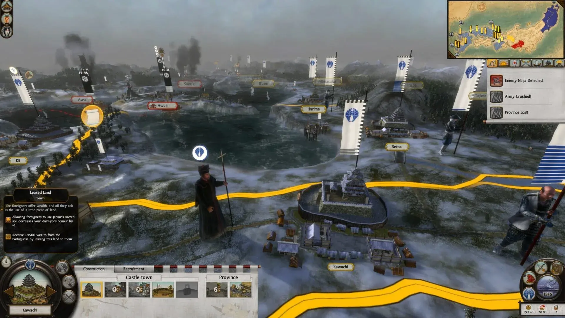 Total War: Shogun 2 - Otomo Clan Pack DLC - gameplay screenshot
