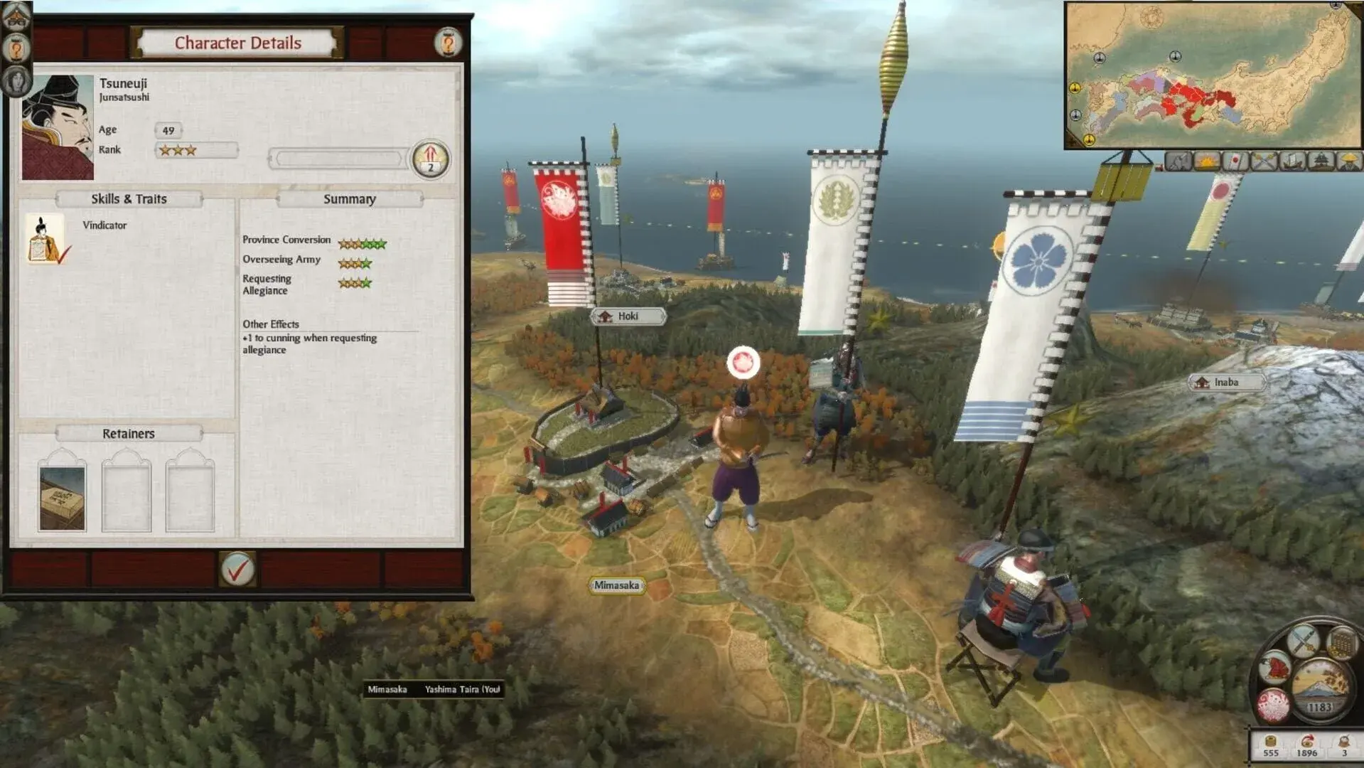 Total War: Shogun 2 - Rise of the Samurai - główny screenshot z gry