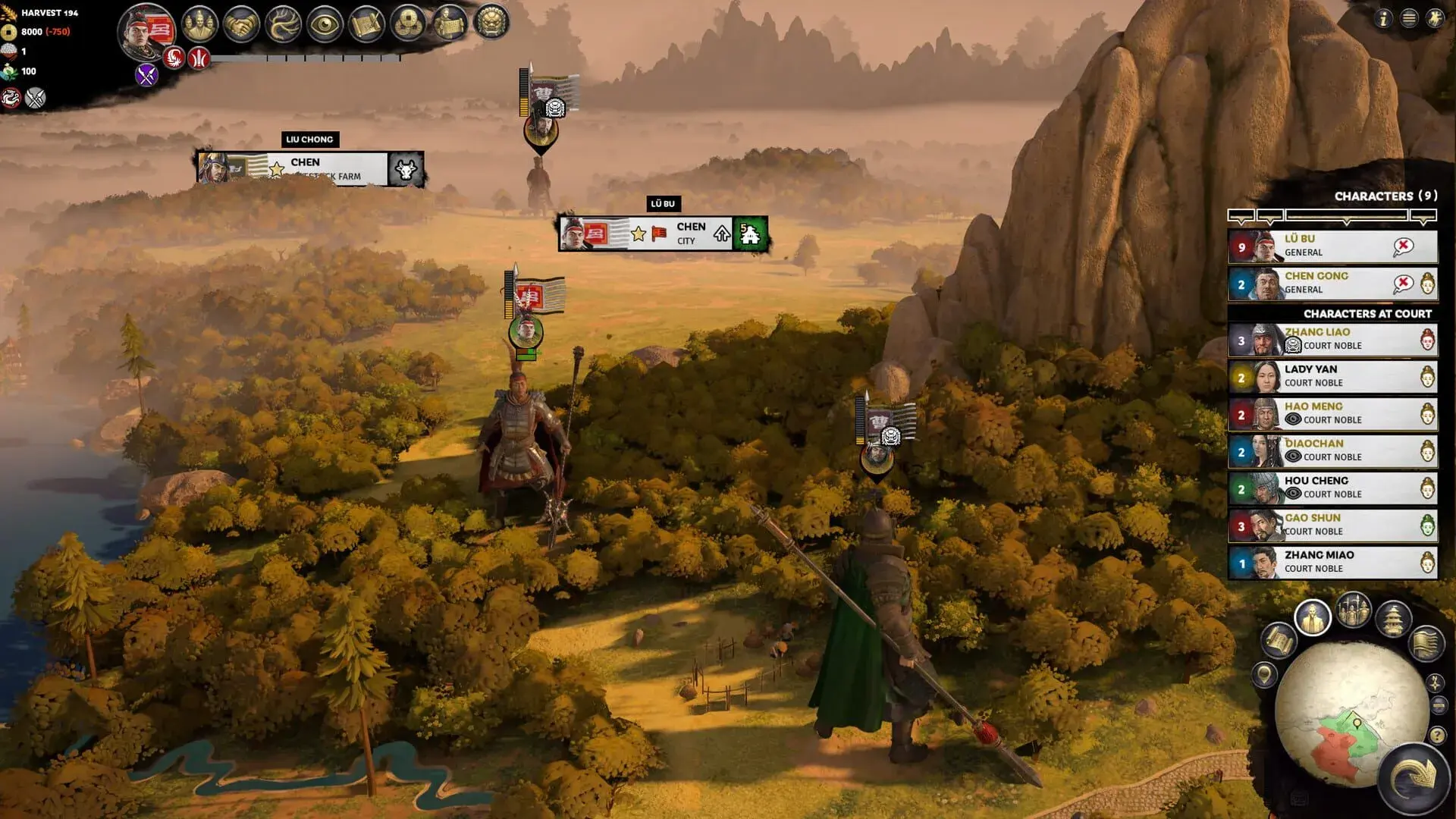 Total War: Three Kingdoms - A World Betrayed - gameplay screenshot