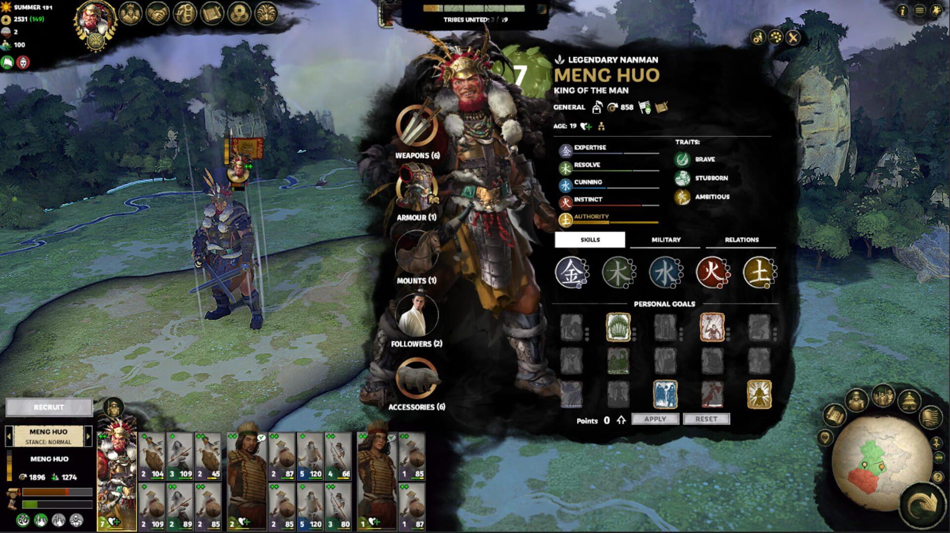 Total War: Three Kingdoms - The Furious Wild - gameplay screenshot