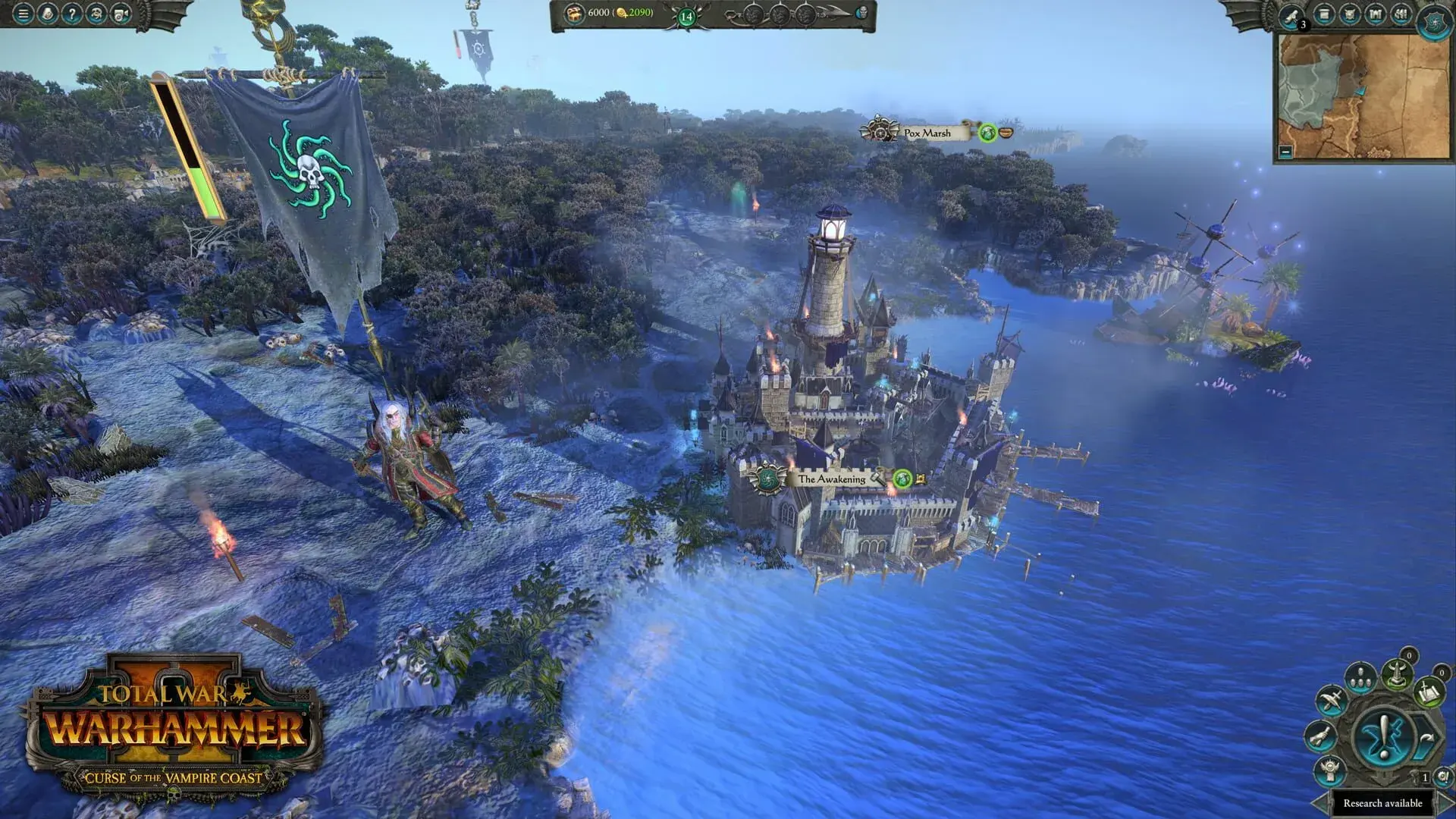 Total War: Warhammer II - Curse of the Vampire Coast - główny screenshot z gry