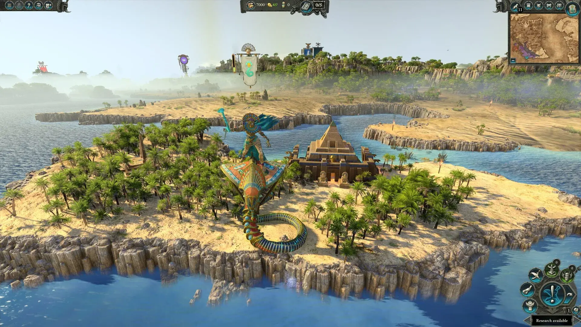 Total War: Warhammer II - Rise of the Tomb Kings - gameplay screenshot