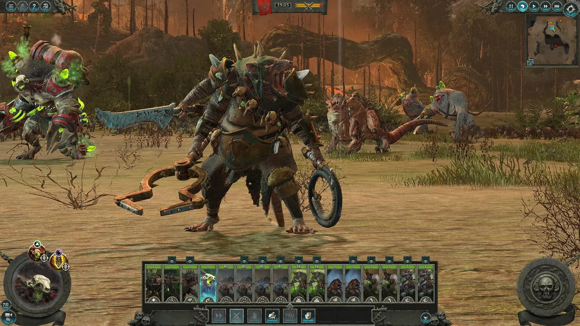 Total War: Warhammer II - The Twisted & The Twilight - akcja w grze
