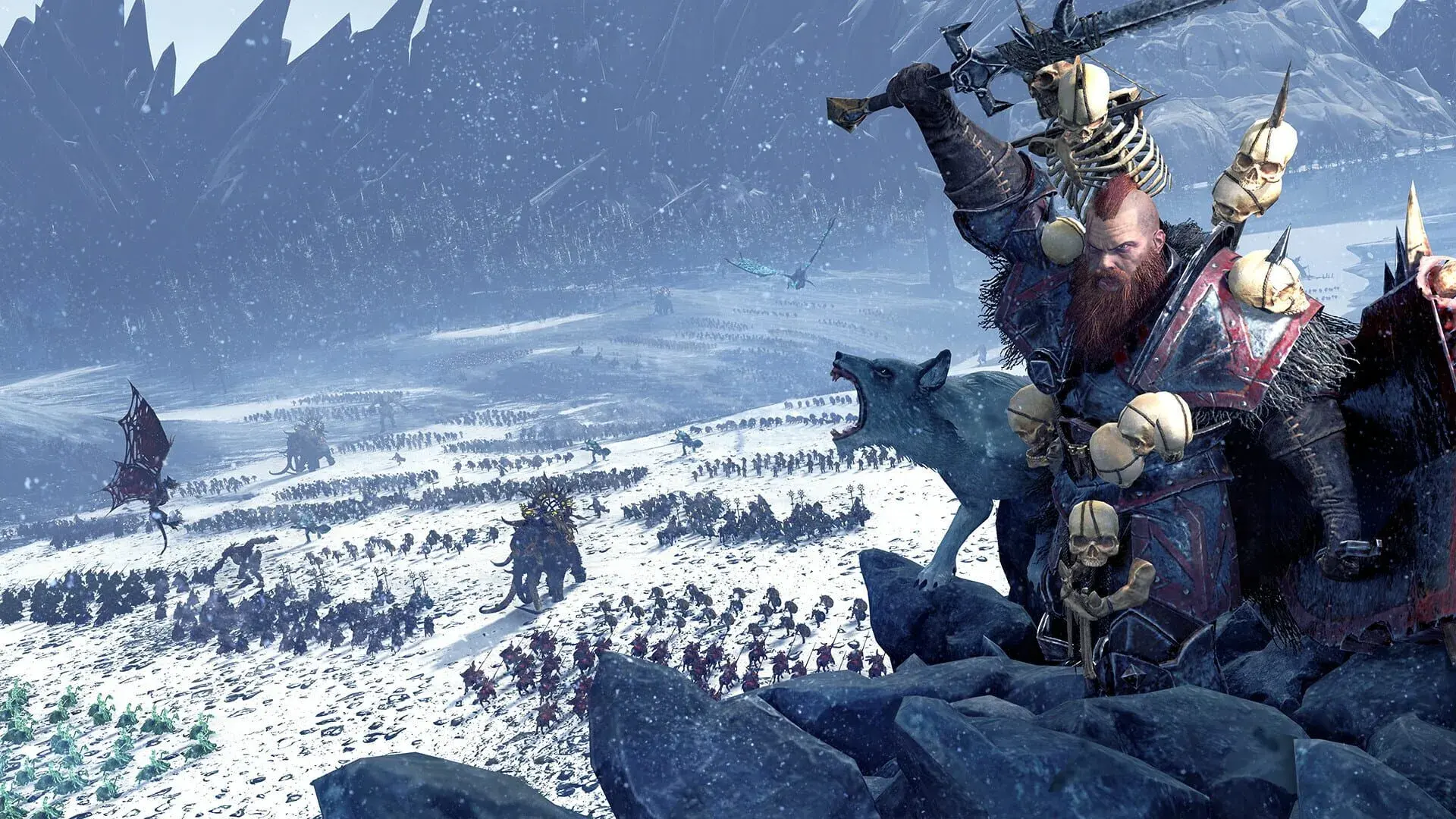 Total War: Warhammer - Norsca - główny screenshot z gry