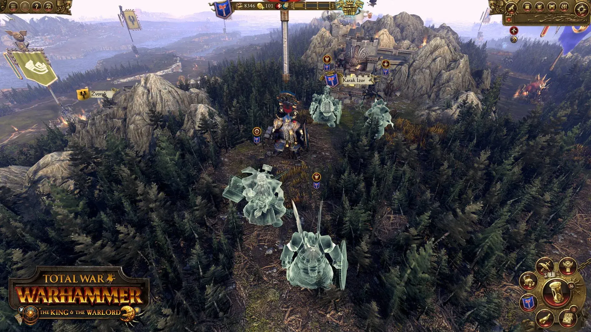 Total War: Warhammer - The King and the Warlord - świat gry, lokacja