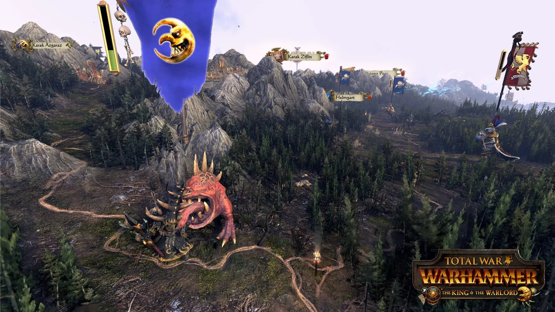 Total War: Warhammer - The King and the Warlord - akcja w grze
