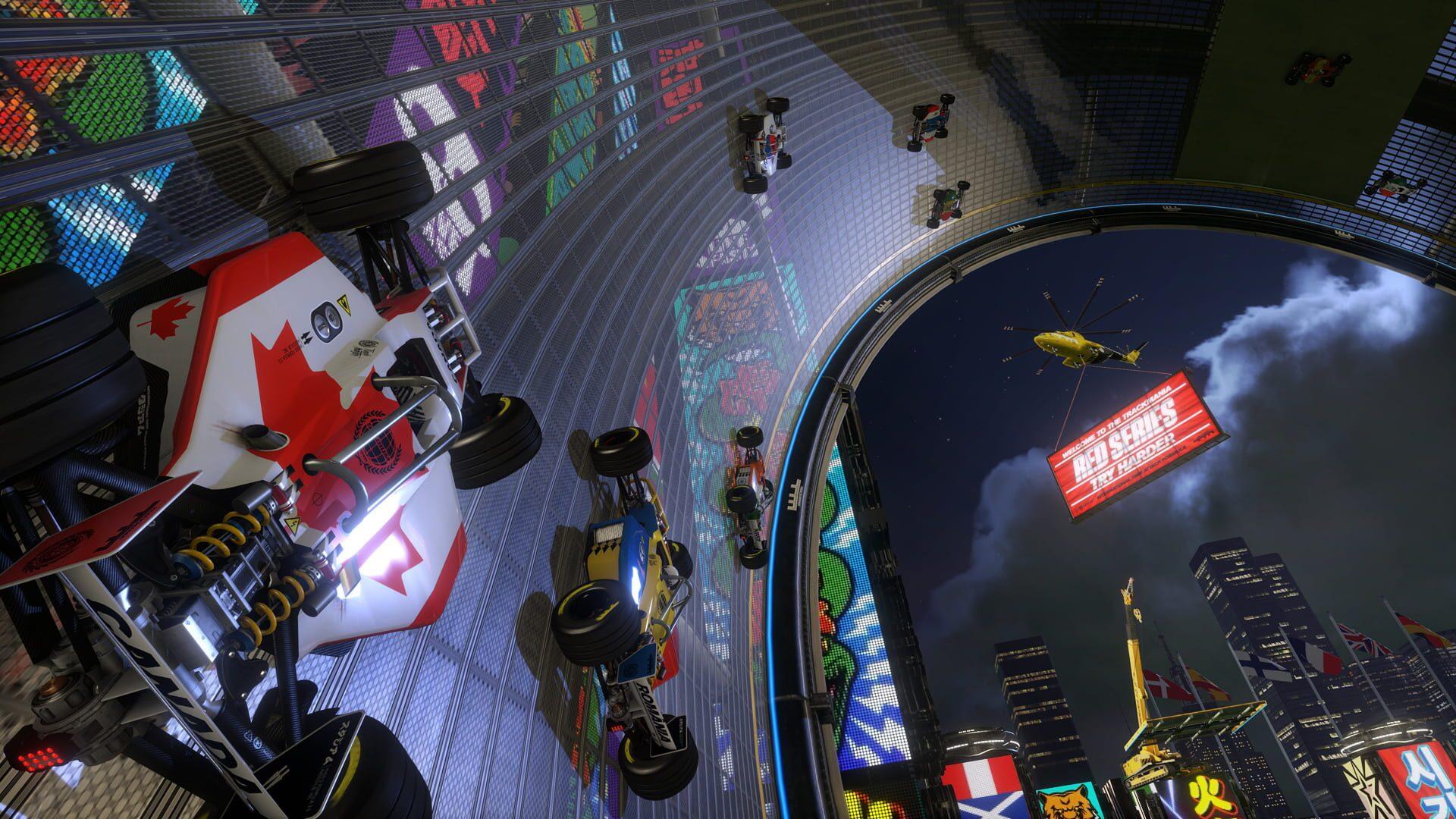 TrackMania Turbo - obrazek z gry