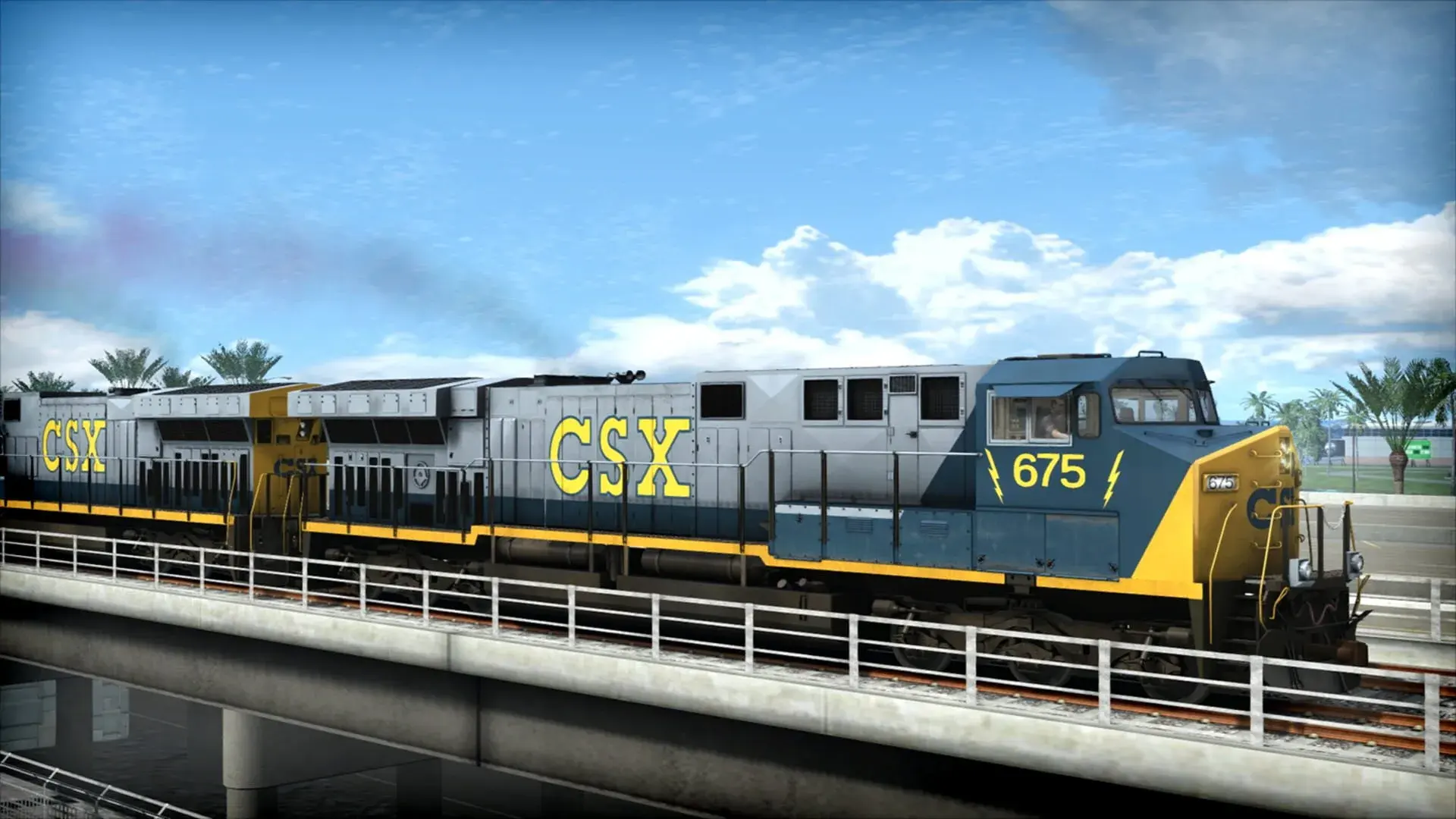 Train Simulator: CSX AC6000CW Loco Add-On - świat gry, lokacja